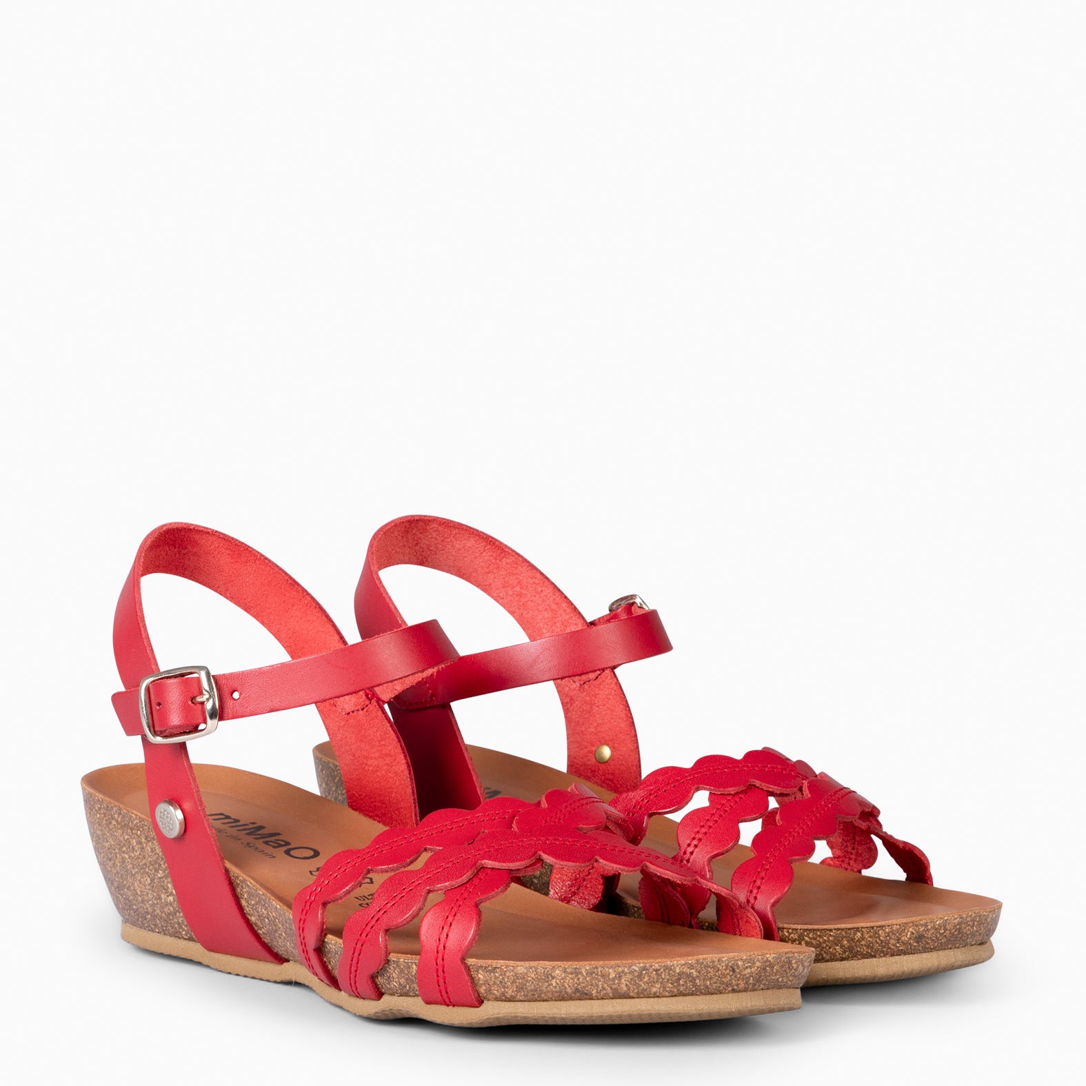 MALTA - SANDALIA BIO CON CUÑA ROUGE