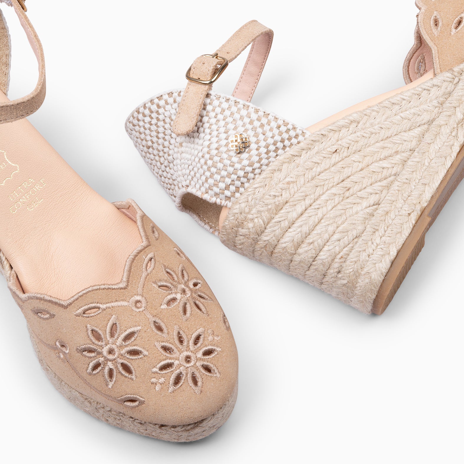 RONDA - CUÑA DE ESPARTO BEIGE