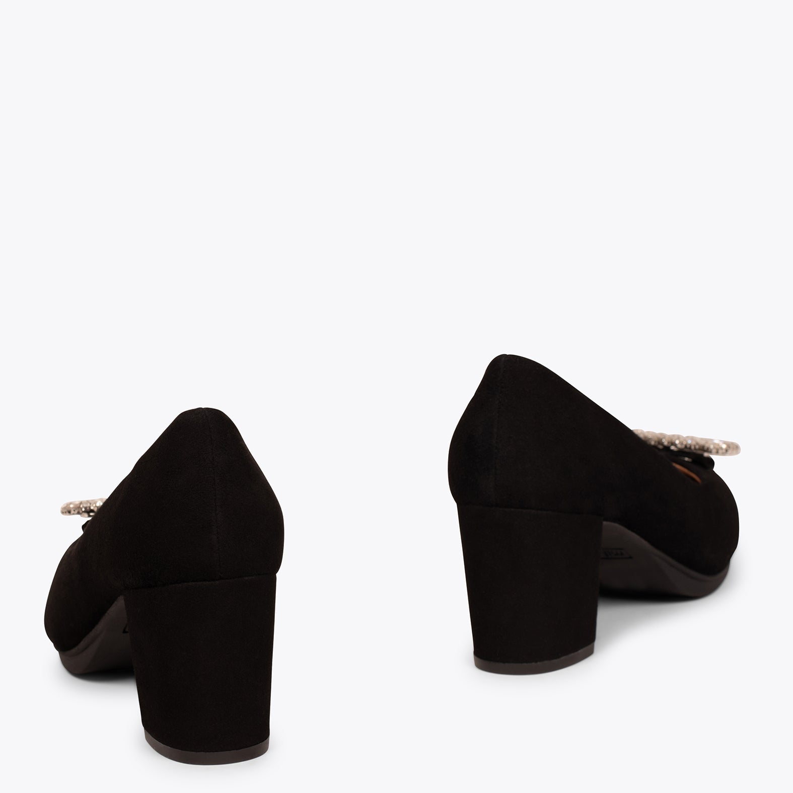 URBAN S CRISTAL - Zapatos de tacón con pedrería NEGRO