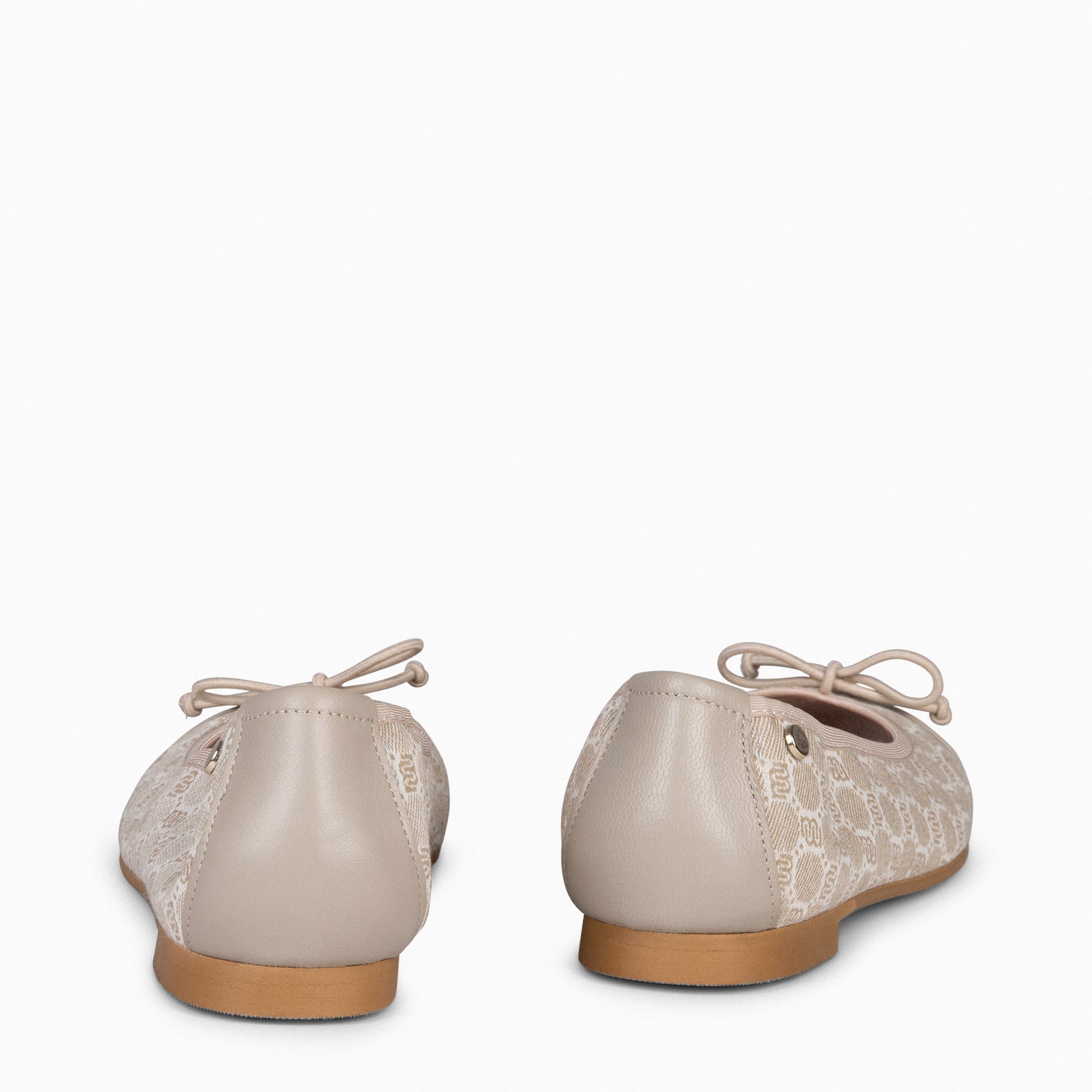 VICTORIA - Bailarina con lazo TAUPE