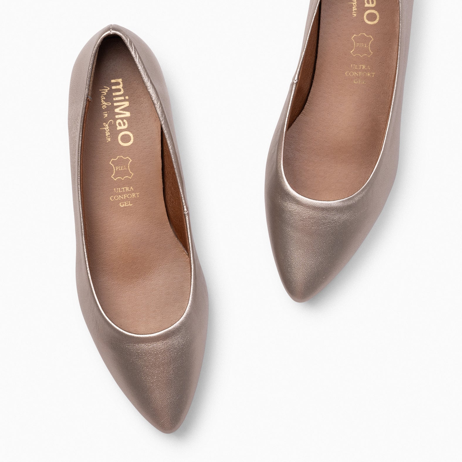 URBAN CUÑA - Zapatos con cuña interna DORADO