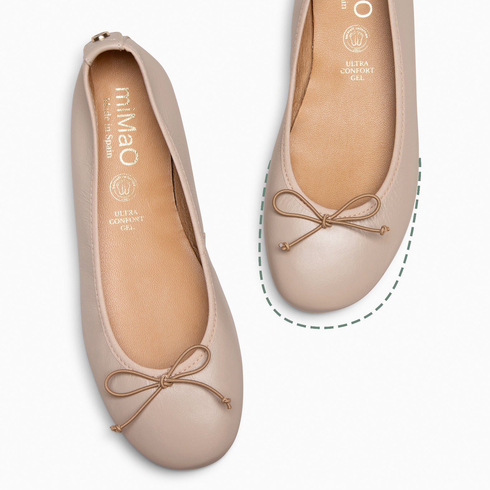 CAMPANILLA - BAILARINA BARESOFT BEIGE