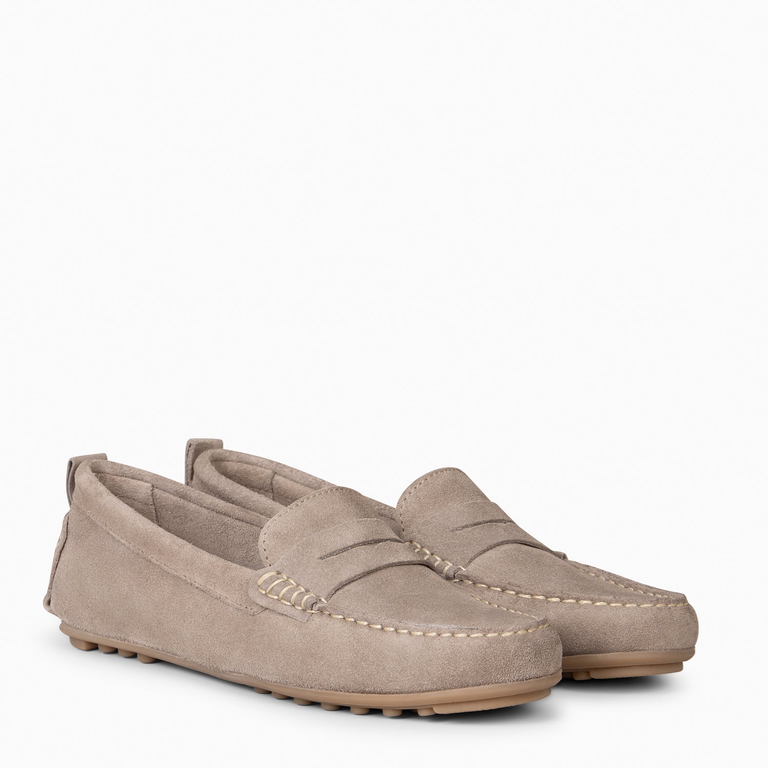 MONTEZ – Mocasín plano GRIS
