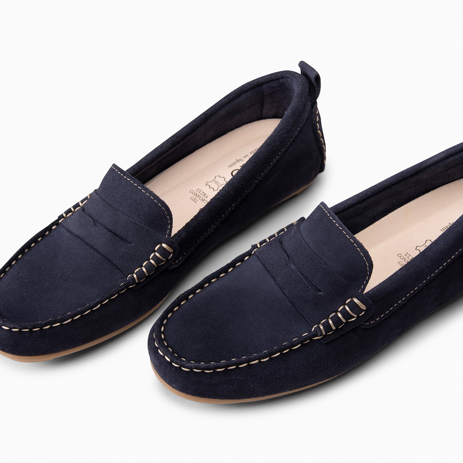 MONTEZ – Mocasín plano MARINO