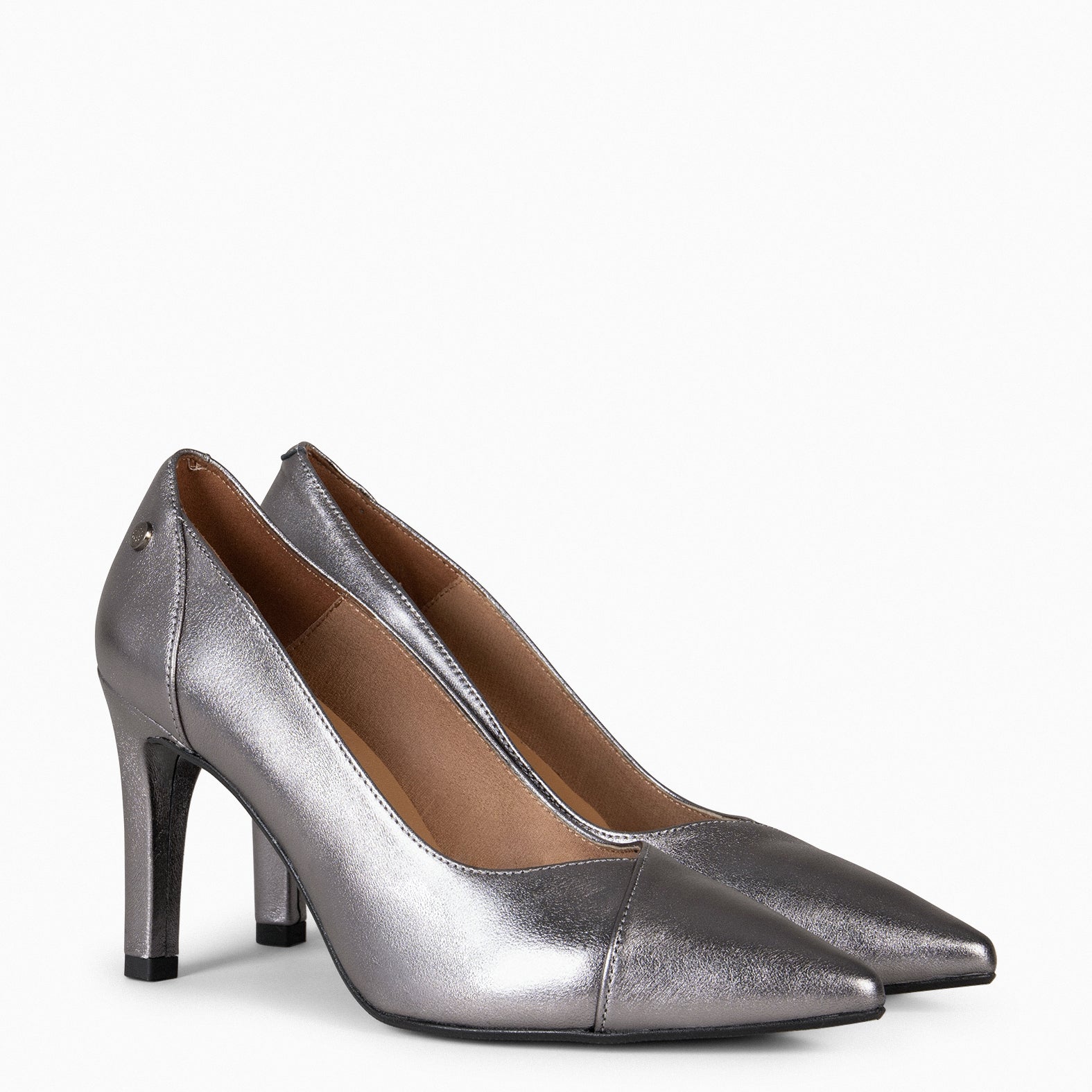 GLAM - Zapatos elegantes de tacón alto PLATA