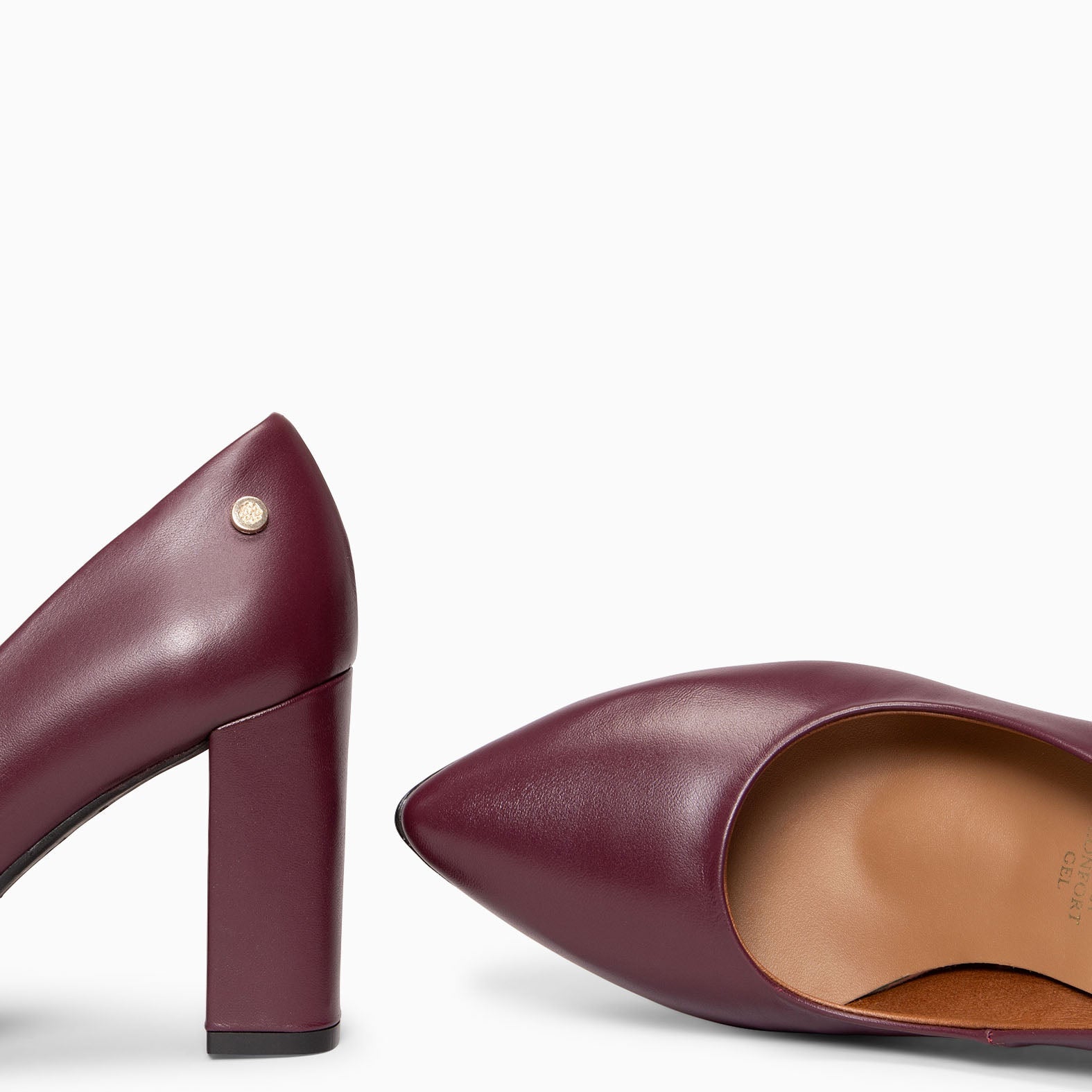 URBAN SALÓN - Zapatos de tacón alto de napa en BURDEOS