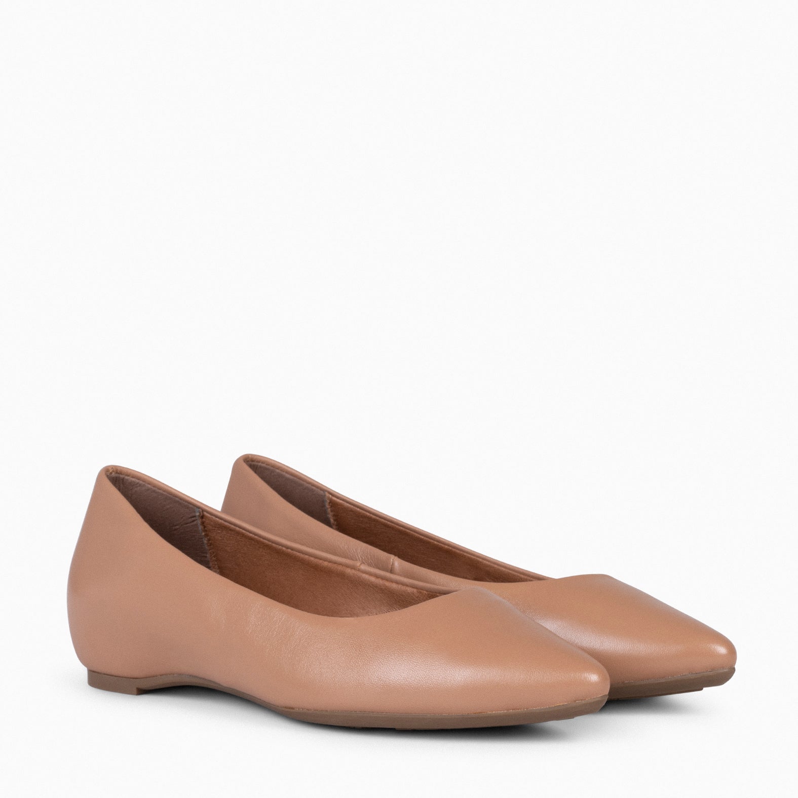 URBAN CUÑA - Zapatos con cuña interna NUDE