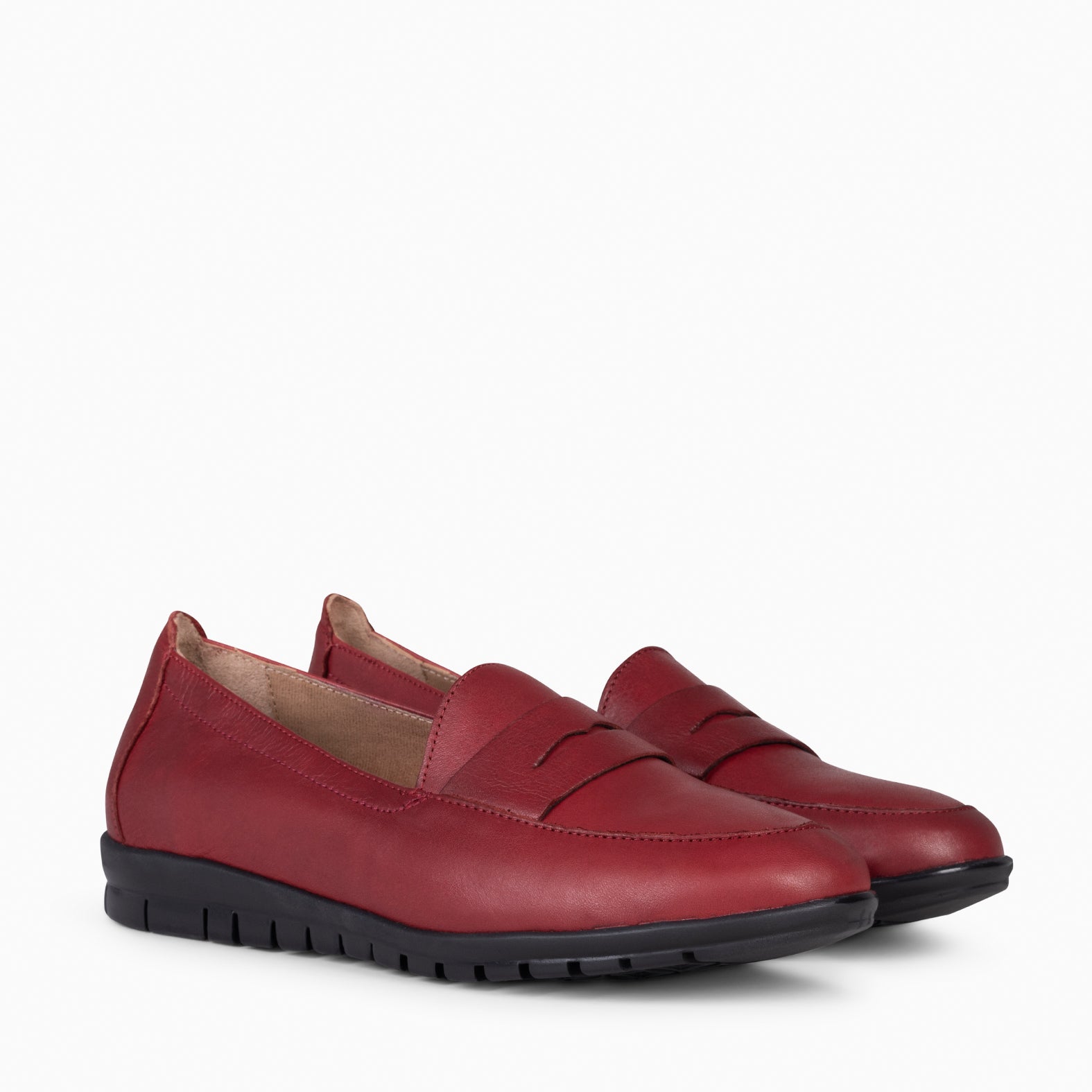 360 - Mocasines con Antifaz ROJO