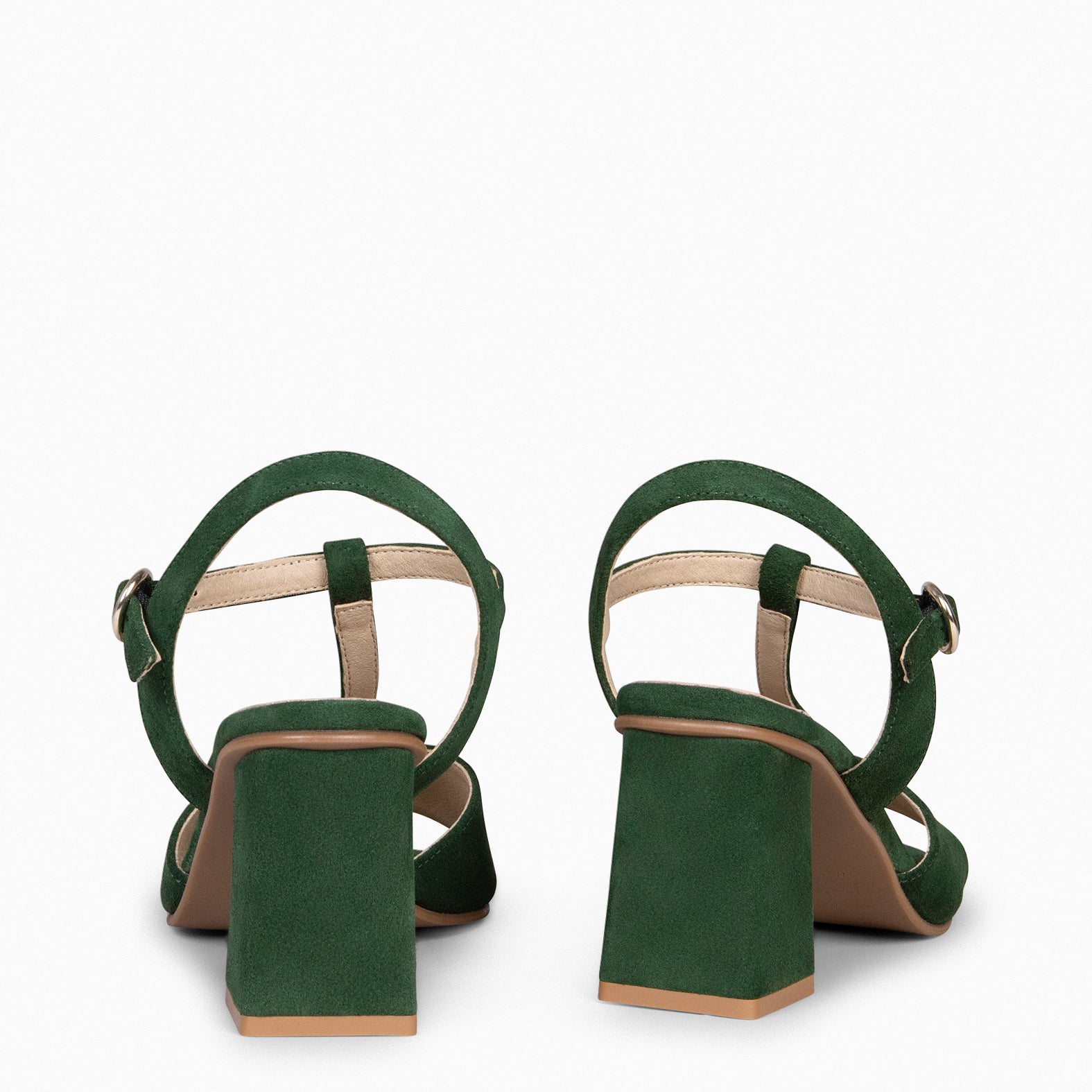 ITAKA - Sandalias de tacón alto VERDE