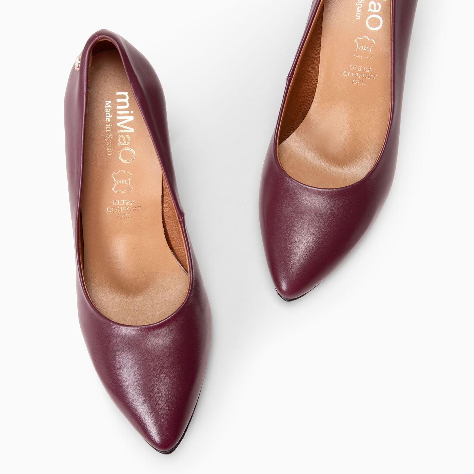 URBAN SALÓN - Zapatos de tacón alto de napa en BURDEOS