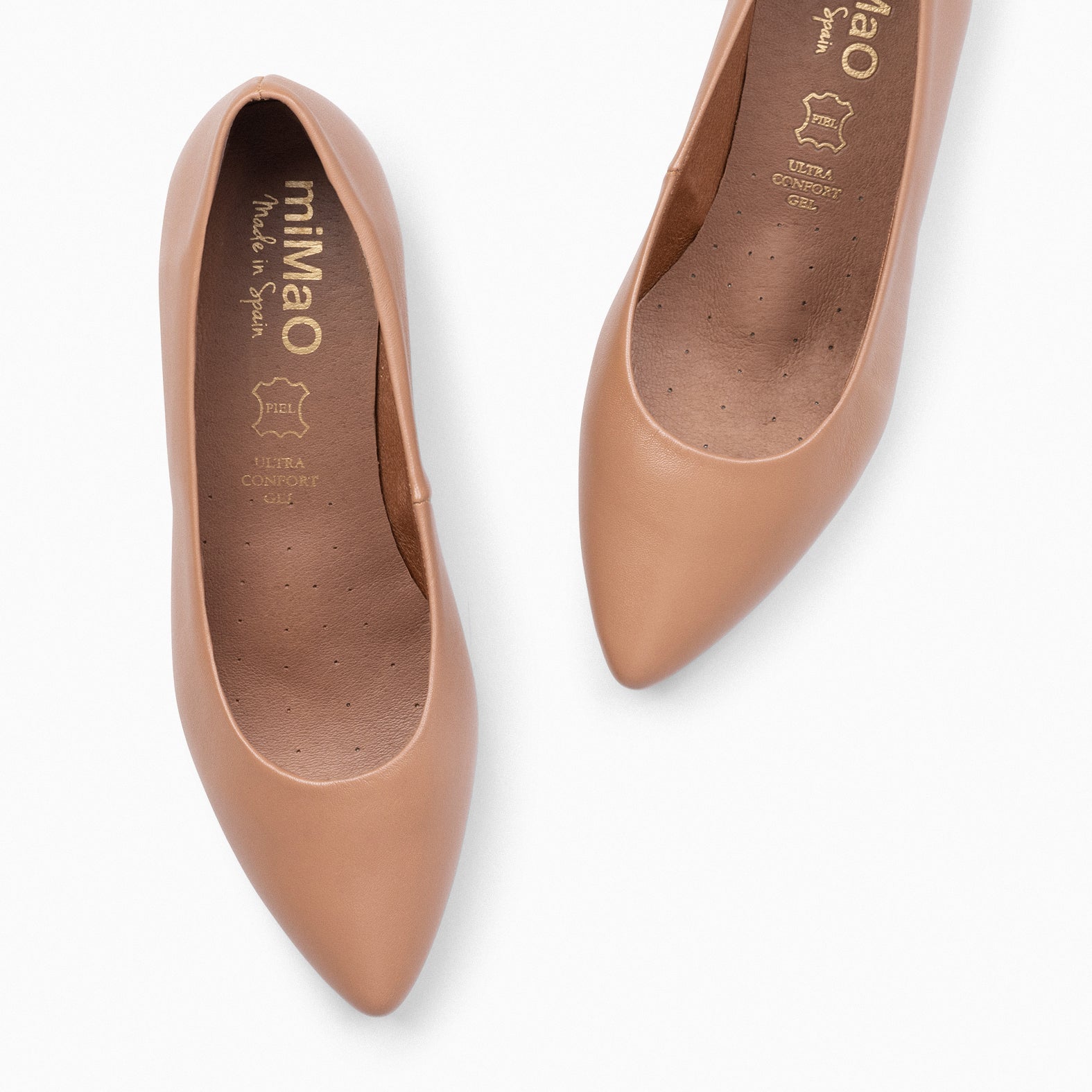 URBAN CUÑA - Zapatos con cuña interna NUDE