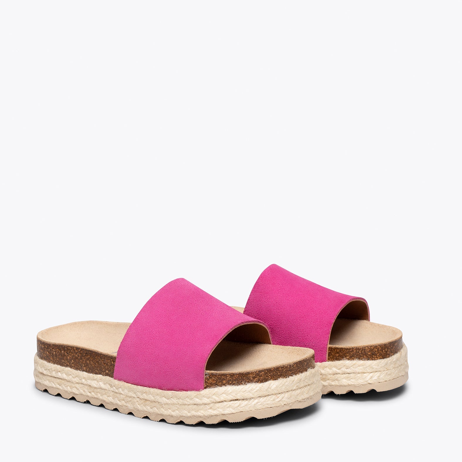 FRESA Sandalias planas de niña FUCSIA
