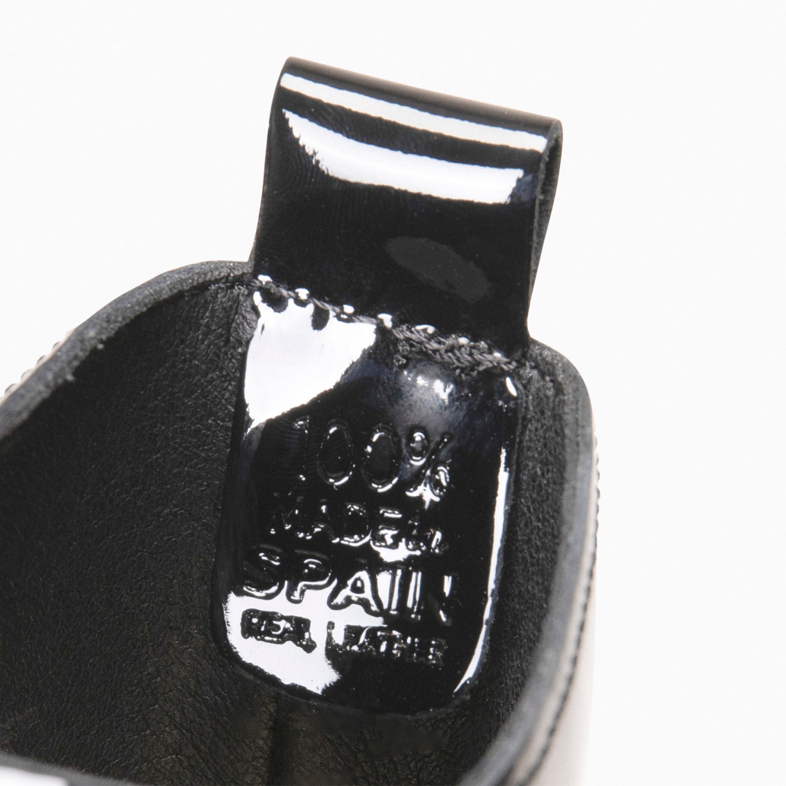 MILITAR – Botas militares de mujer NEGRO CHAROL