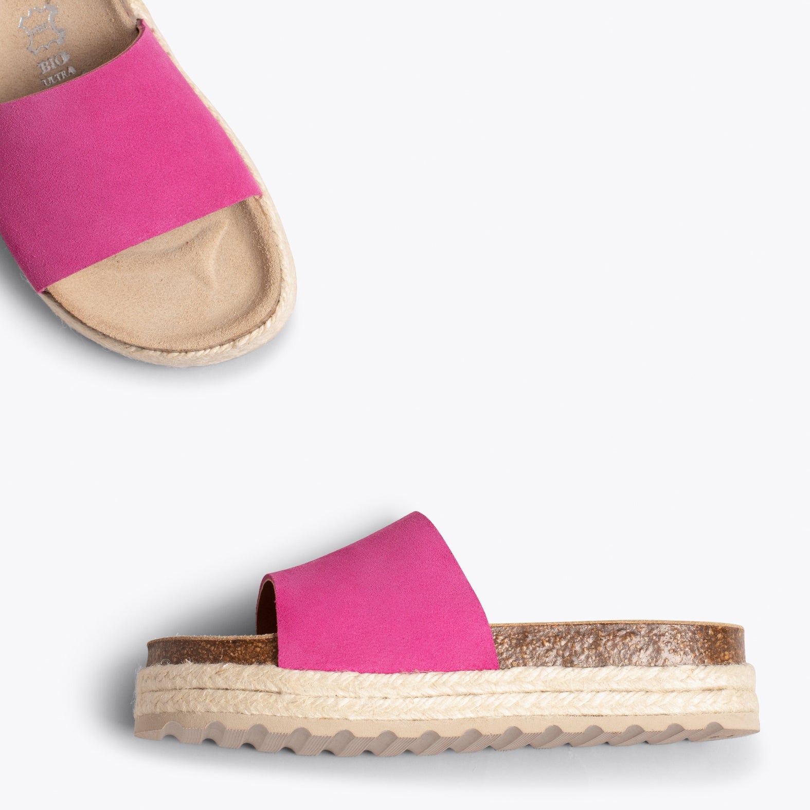 FRESA Sandalias planas de niña FUCSIA