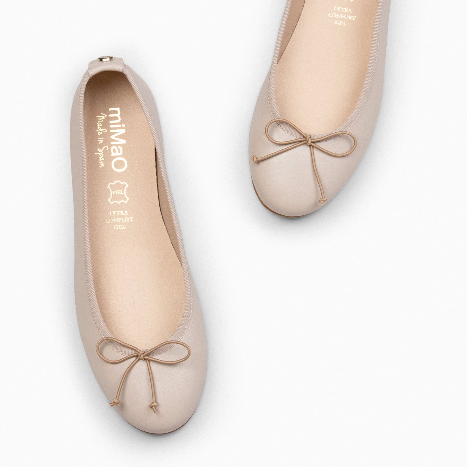 HELENE - Bailarina con lazo BEIGE