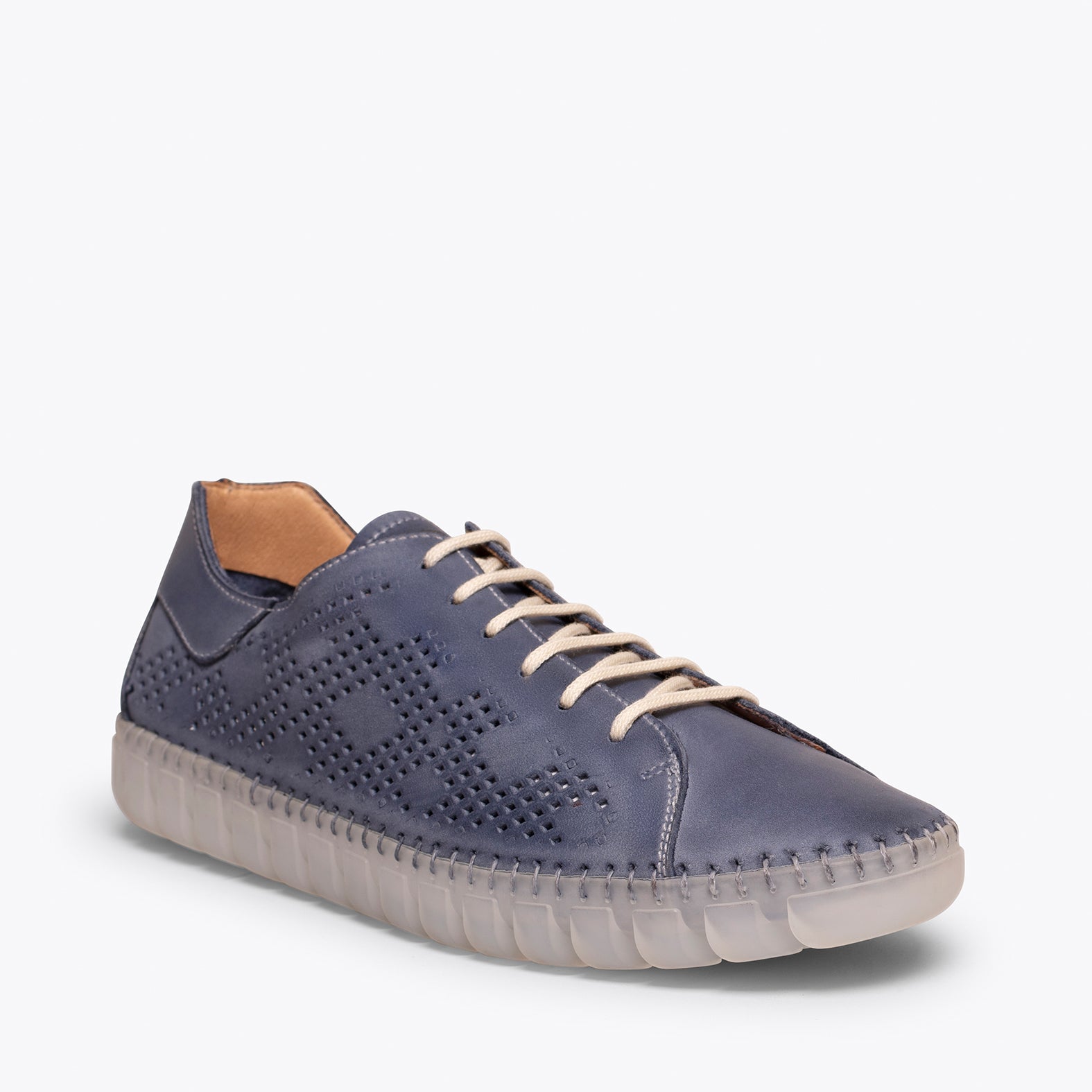 FLEXY Zapatilla MARINO extra flexible con picado