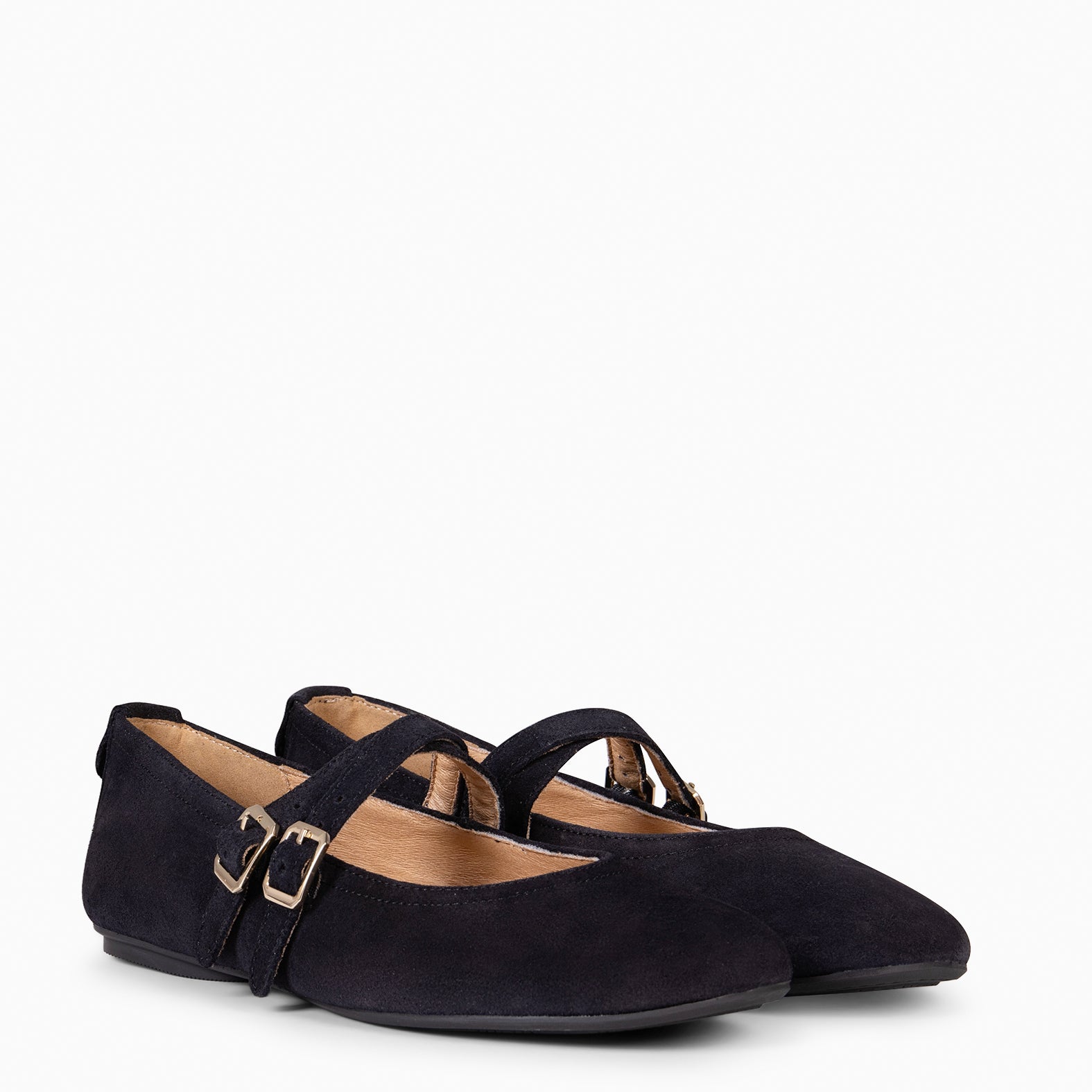 AMAPOLA - BAILARINA PLANA BARESOFT NEGRO