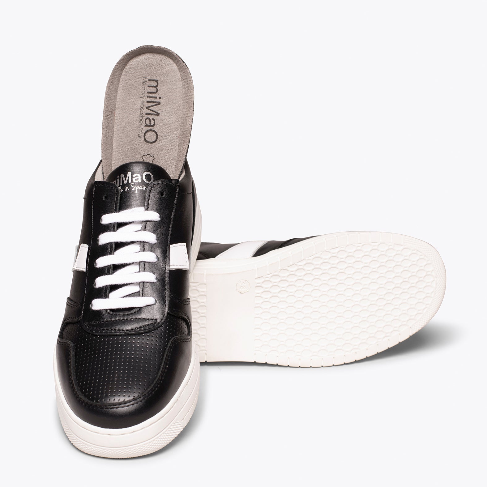 FUN Playera NEGRA y BLANCA de mujer Memory Absorber Foam