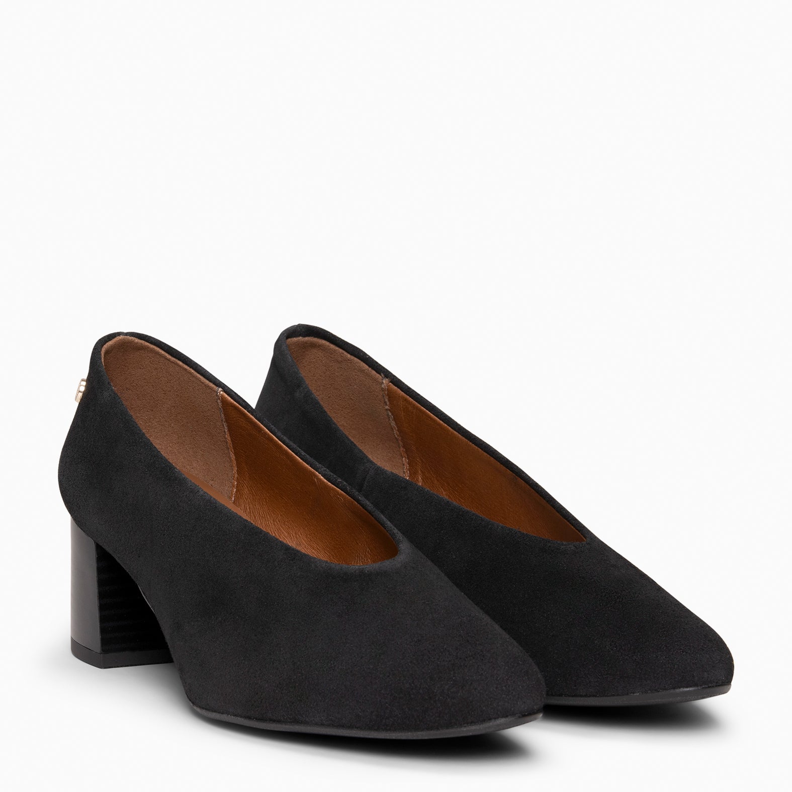 URBAN STYLE - Zapatos de tacón ancho NEGRO