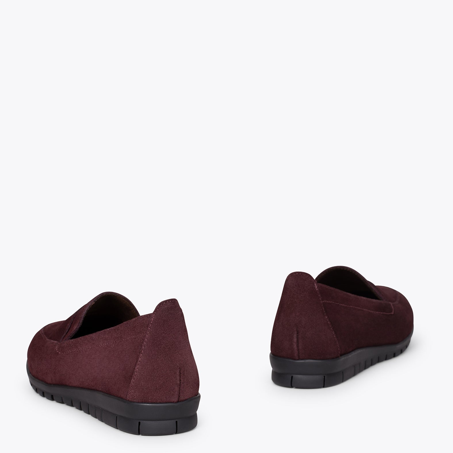 360  Mocasines de mujer con antifaz BURDEOS