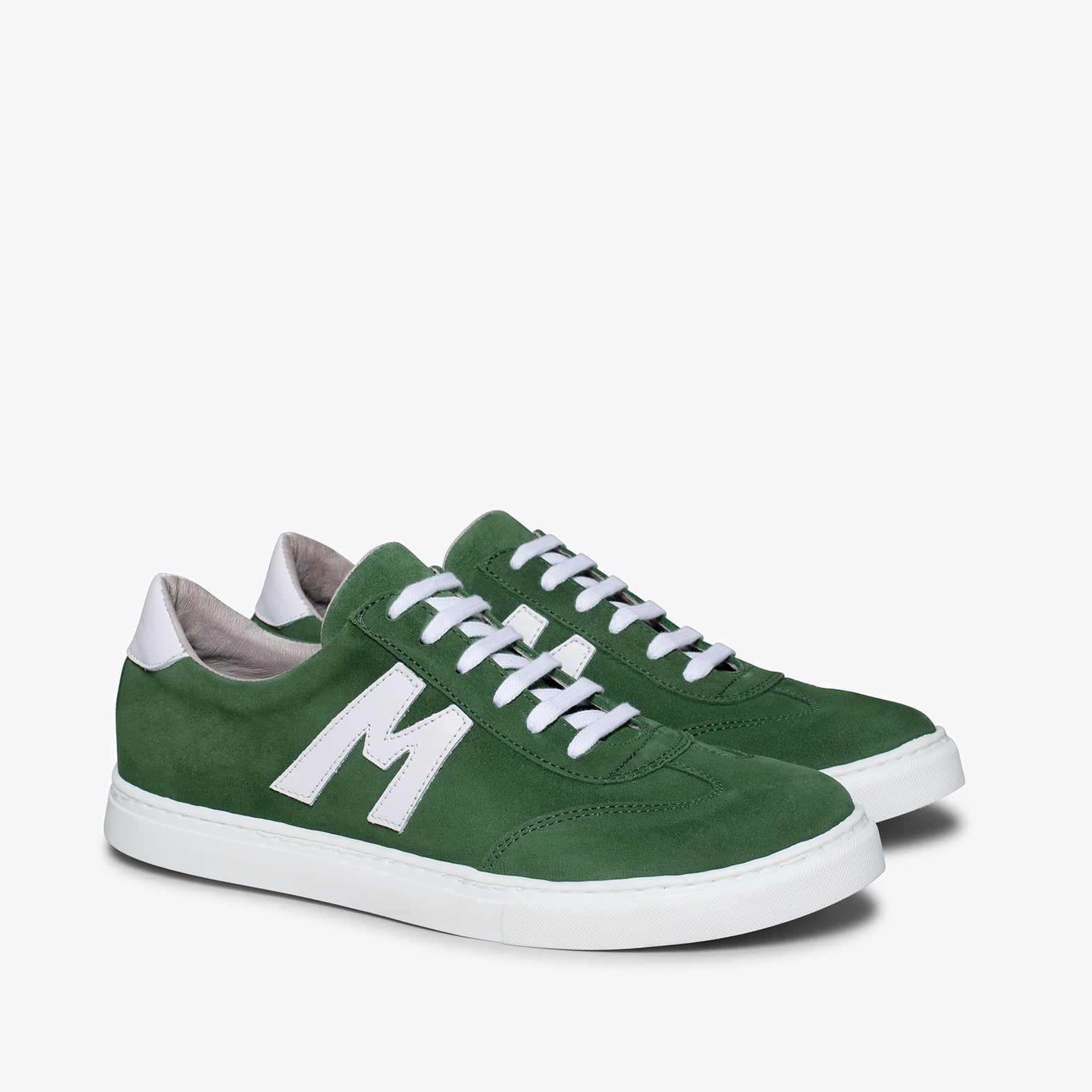 MÓNACO- Zapatillas de hombre VERDE/BLANCO