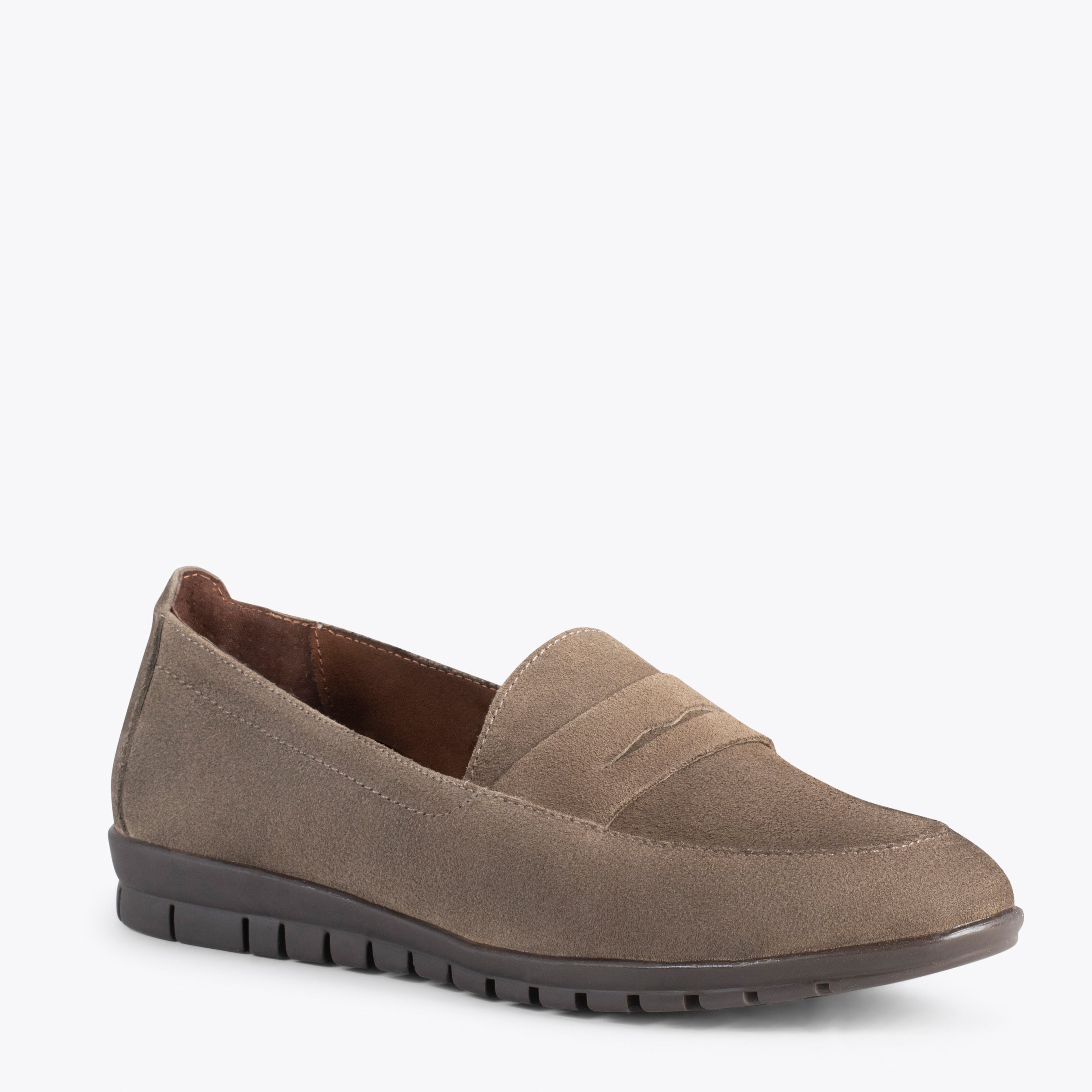 360 - Mocasines con antifaz TAUPE