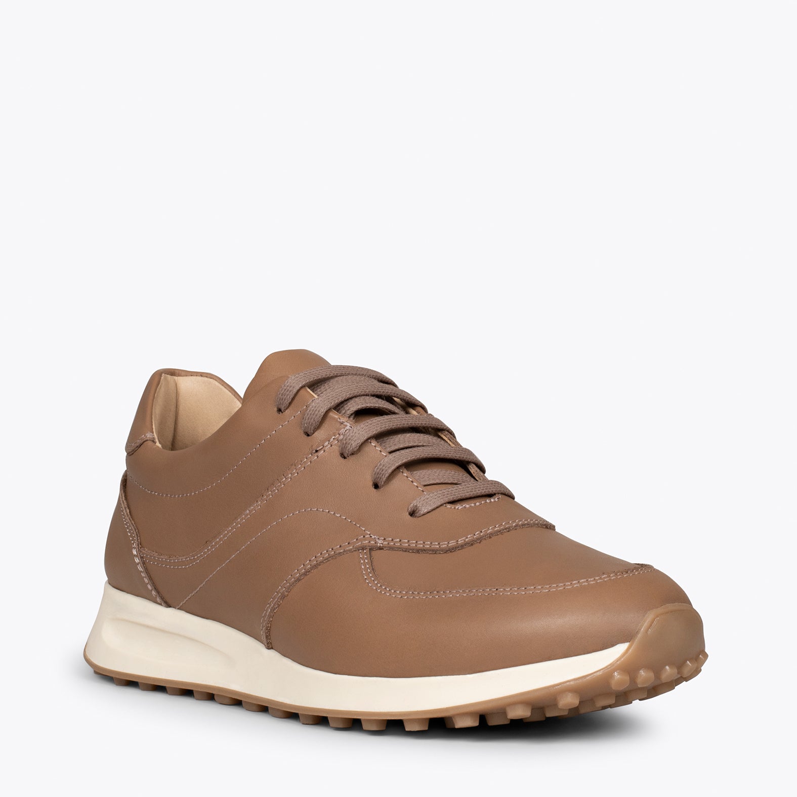 YORK - Zapatillas de vestir para hombre TAUPE