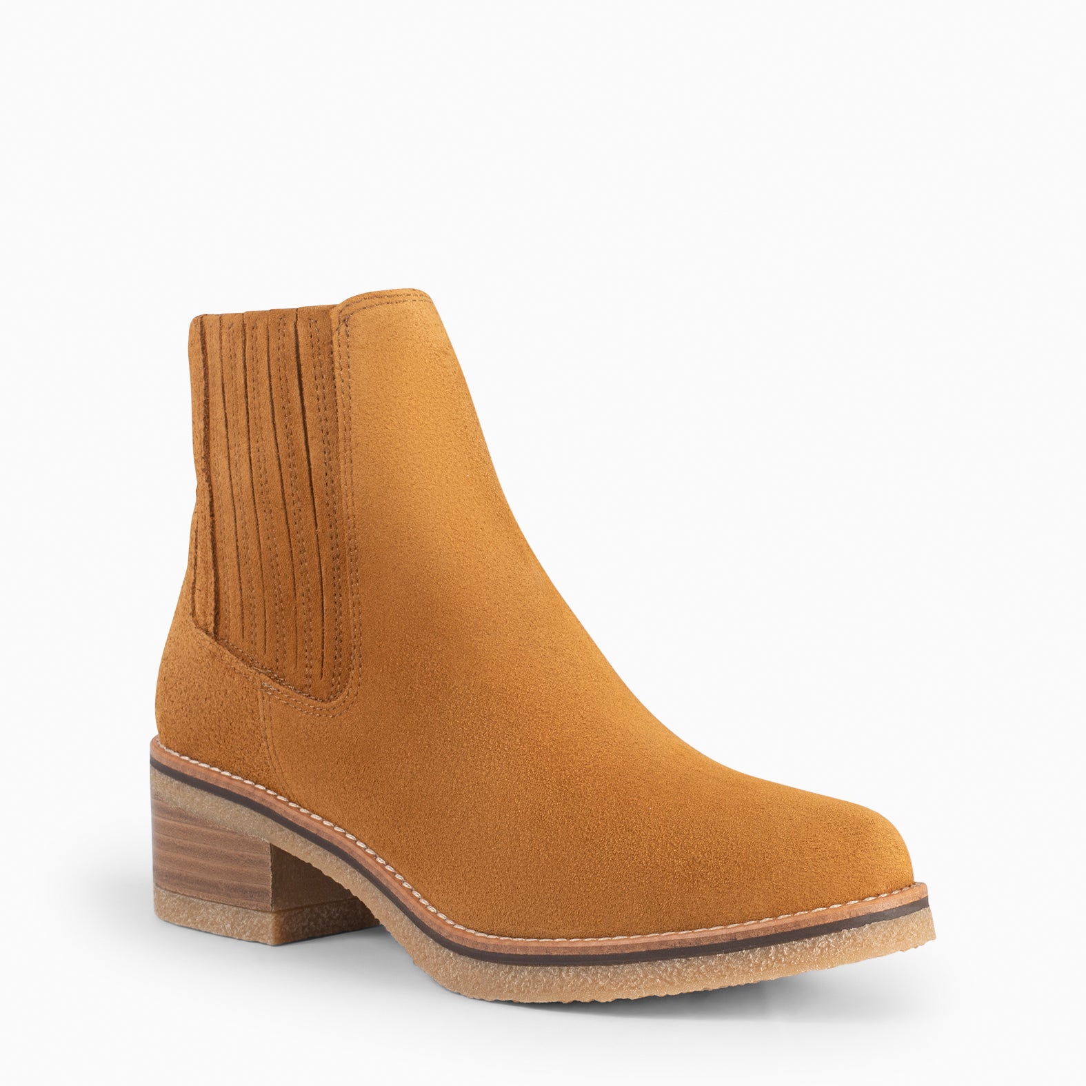 COUNTRY - Botines Camperos para Mujer CAMEL