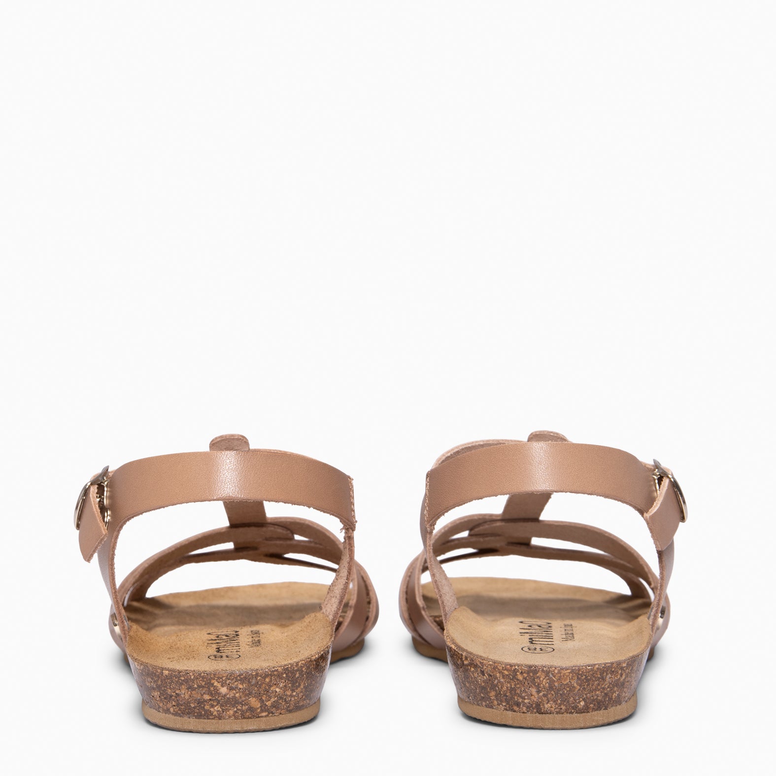 DITA - Sandalias BIO de tiras TAUPE