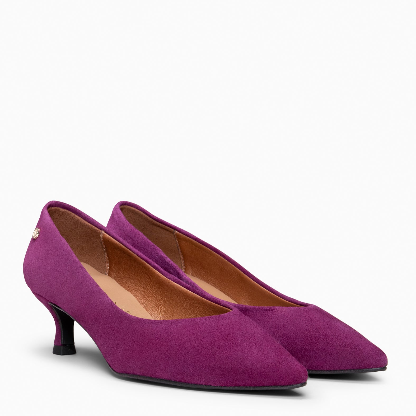 ESTHER  - Tacón chupete de mujer MORADO