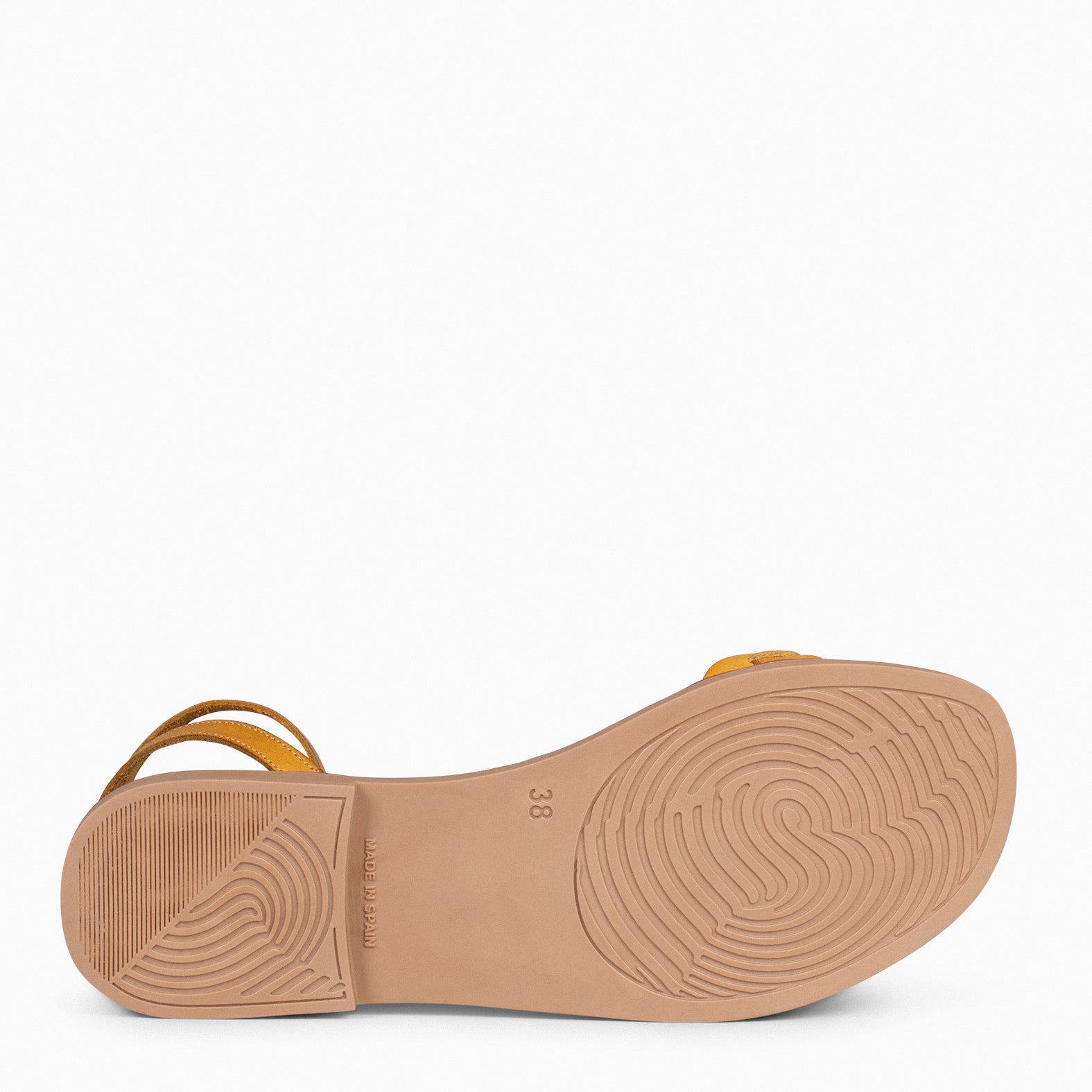 ARECA – Sandalias Planas Mujer AMARILLO