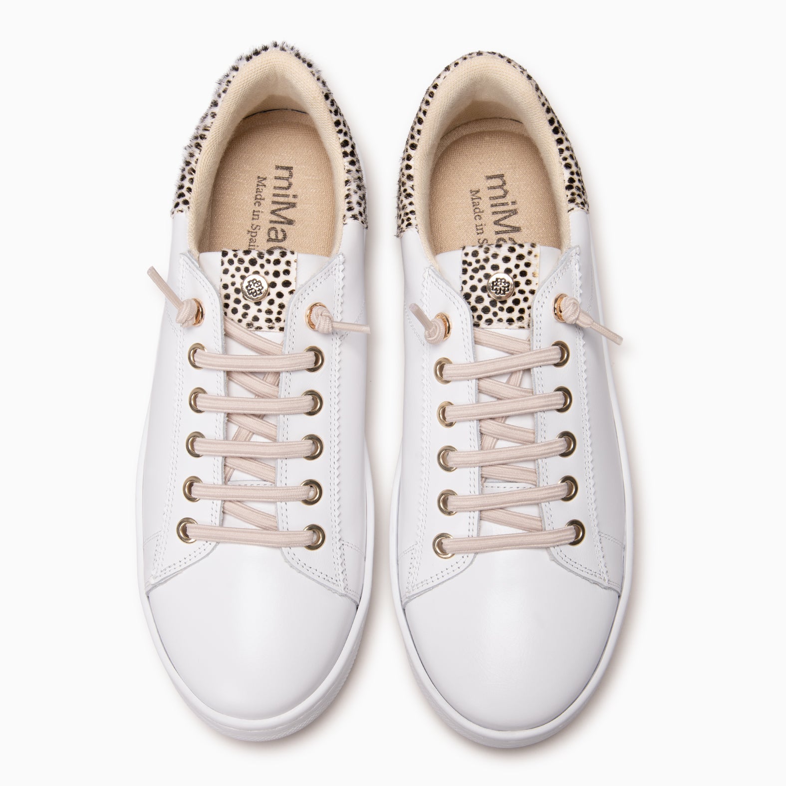 NANTES - Zapatillas Elegantes BLANCO PELO