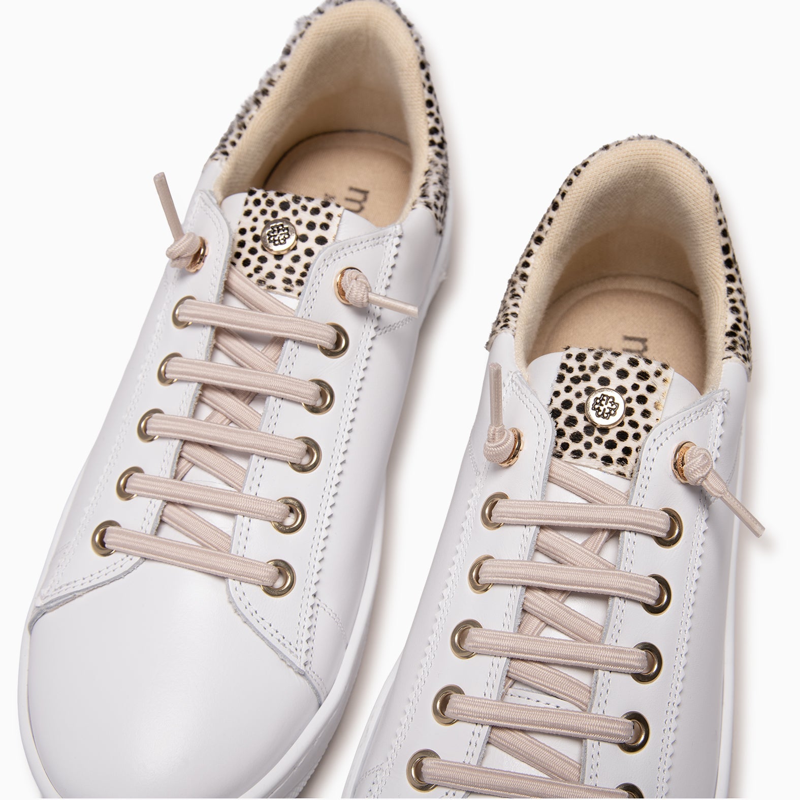 NANTES - Zapatillas Elegantes BLANCO PELO