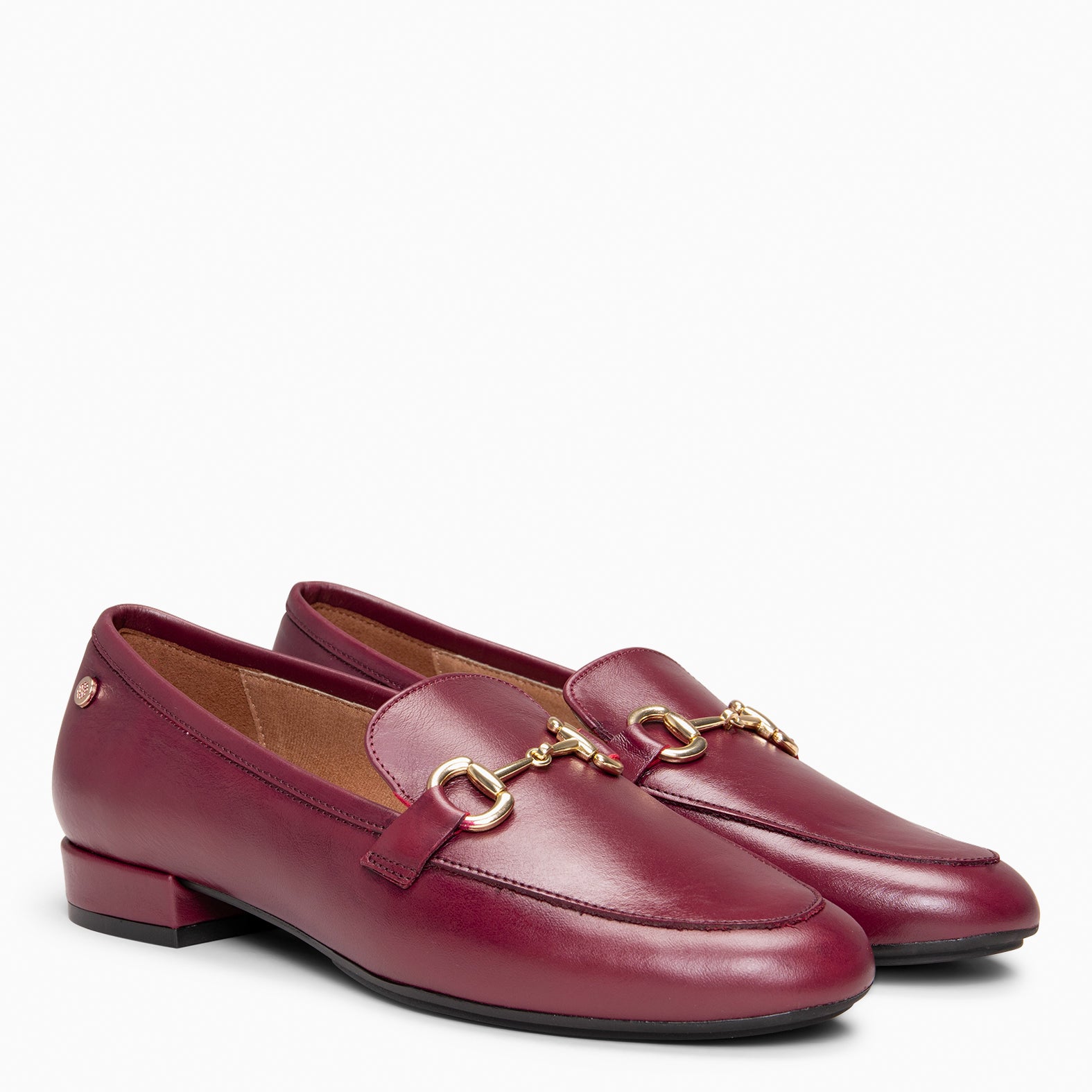 ELOISE - Mocasines planos con adorno BURDEOS