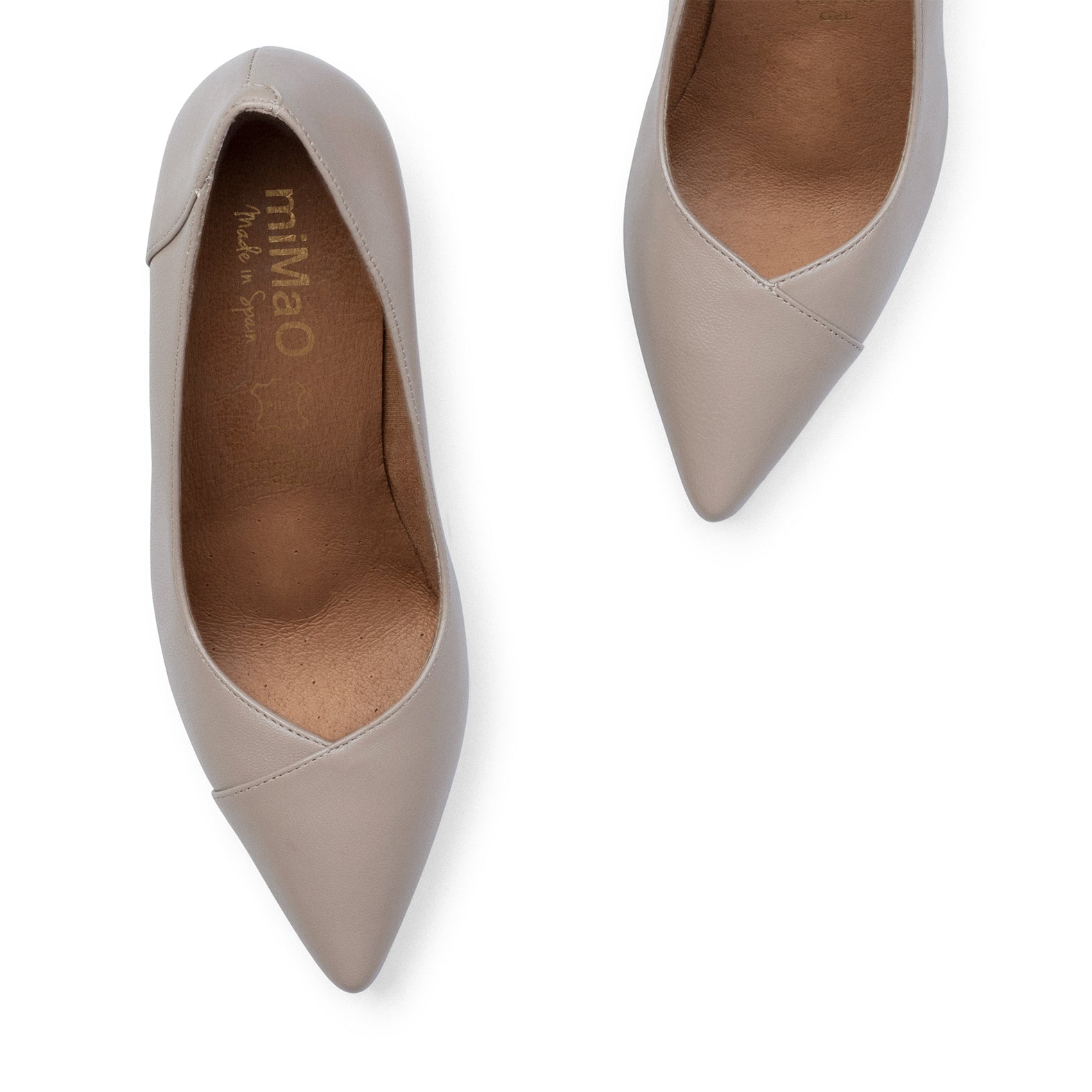 GLAM – Zapatos elegantes de tacón alto TAUPE