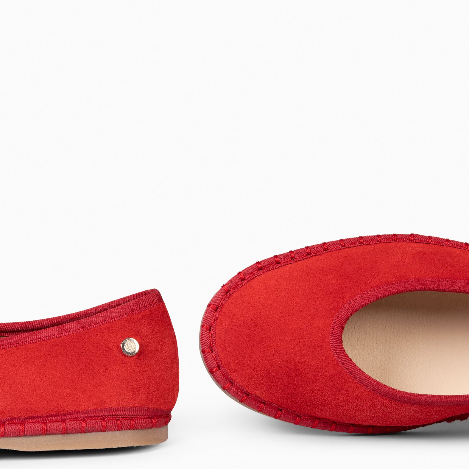 MARGARET - MERCEDITA PLANA CON TIRA ROJO