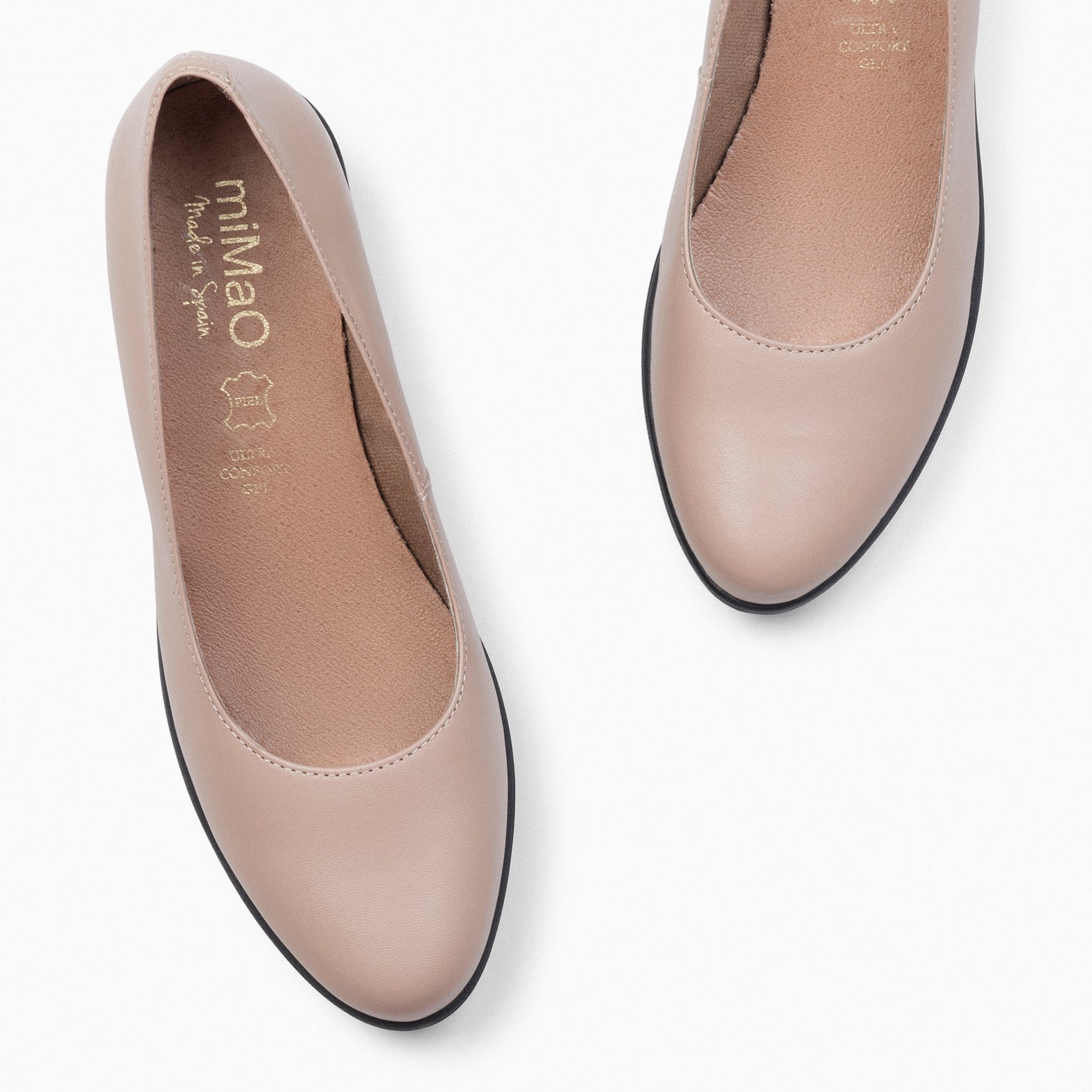 IRIS - Bailarina con cuña TAUPE