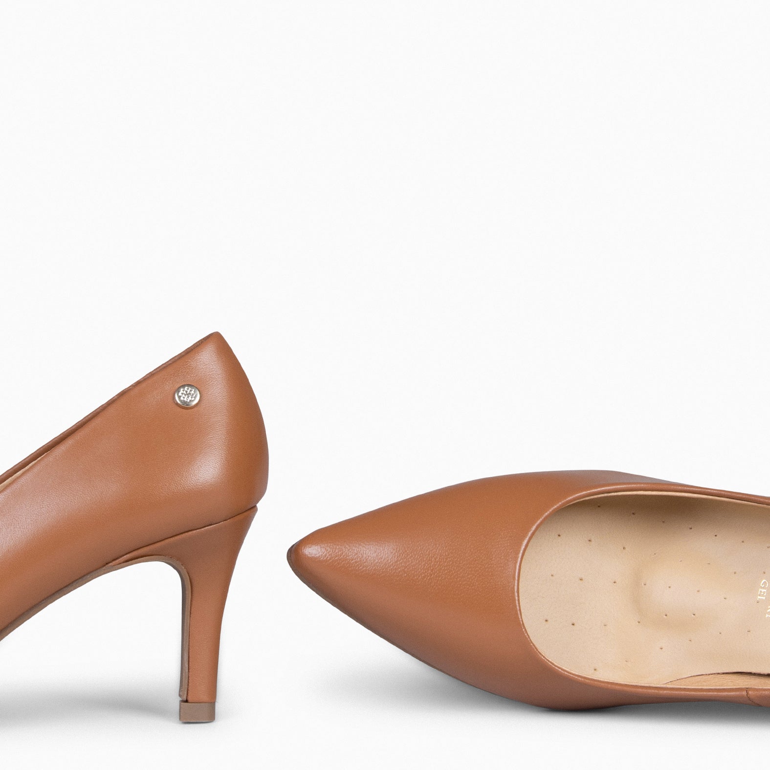 STILETTO SALÓN - Zapatos de tacón de aguja CAMEL