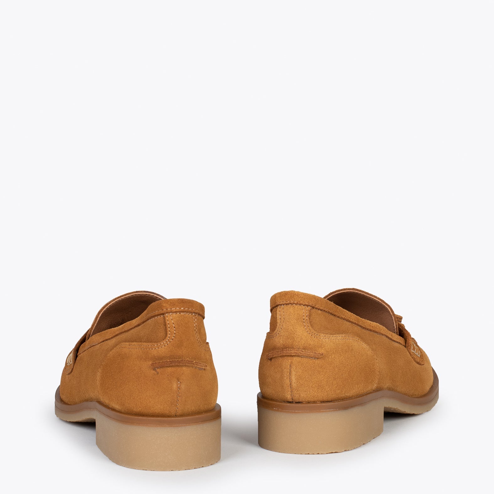 CASTELLANO CASUAL - Mocasín plano con borla WHISKY