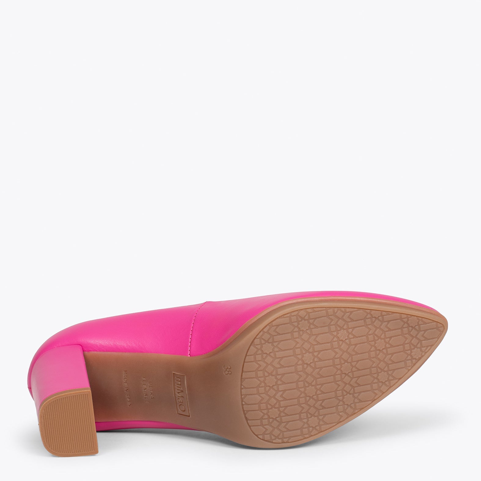 URBAN SALON - Zapatos de tacón alto en napa FUCSIA