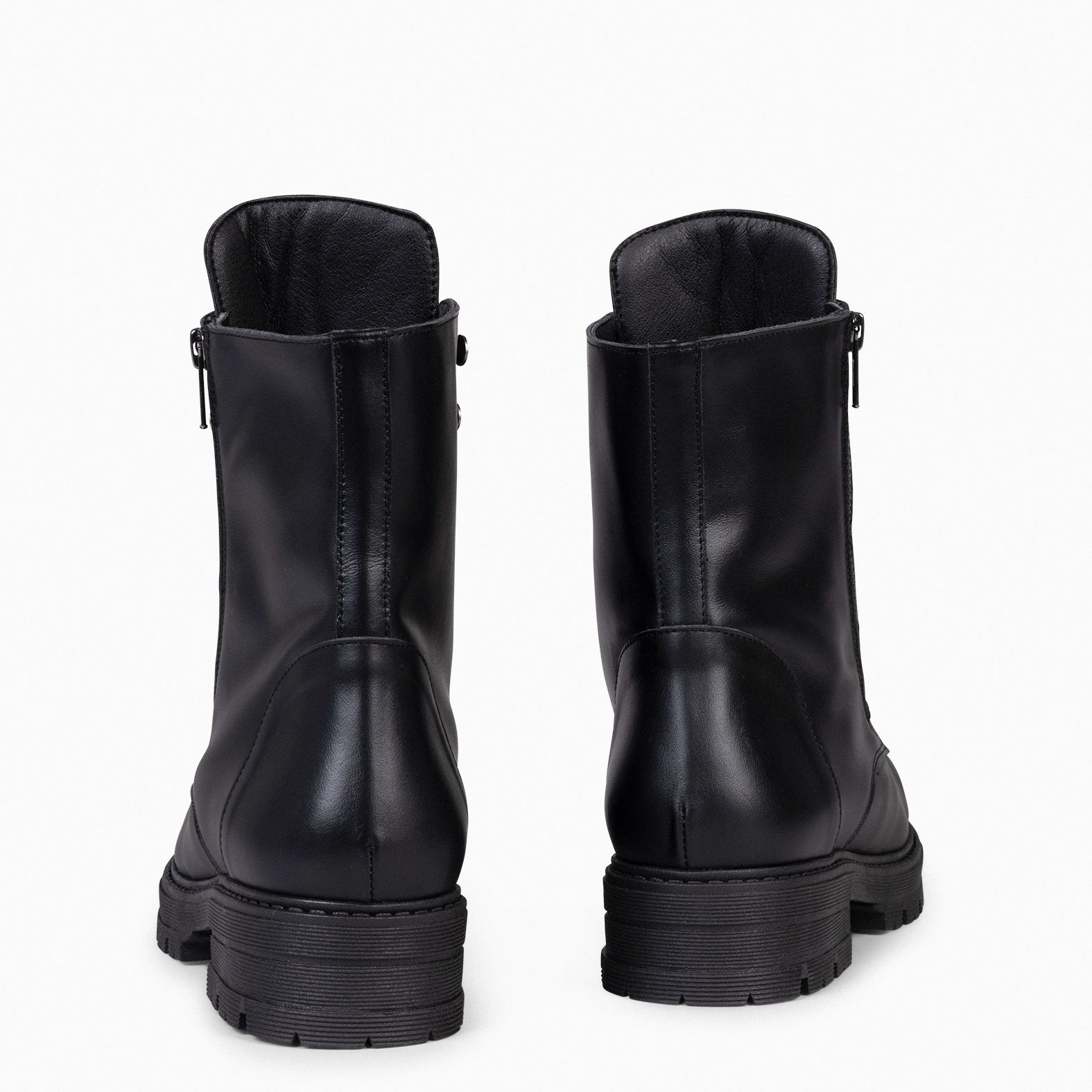 MILITAR – Botas militares de mujer NEGRO
