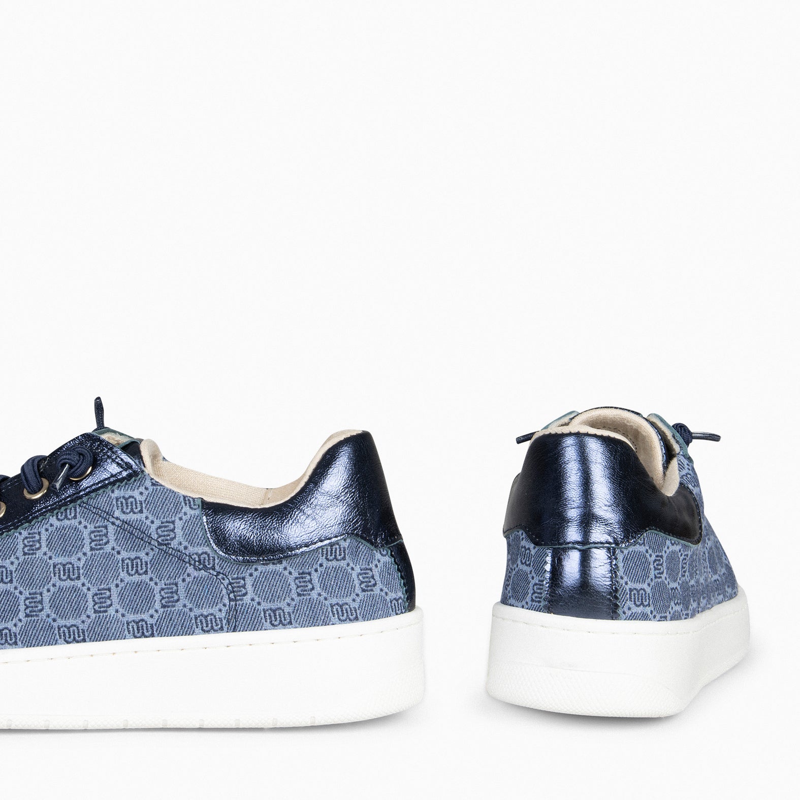 TOULOUSE - Zapatillas cordones elásticos JEANS