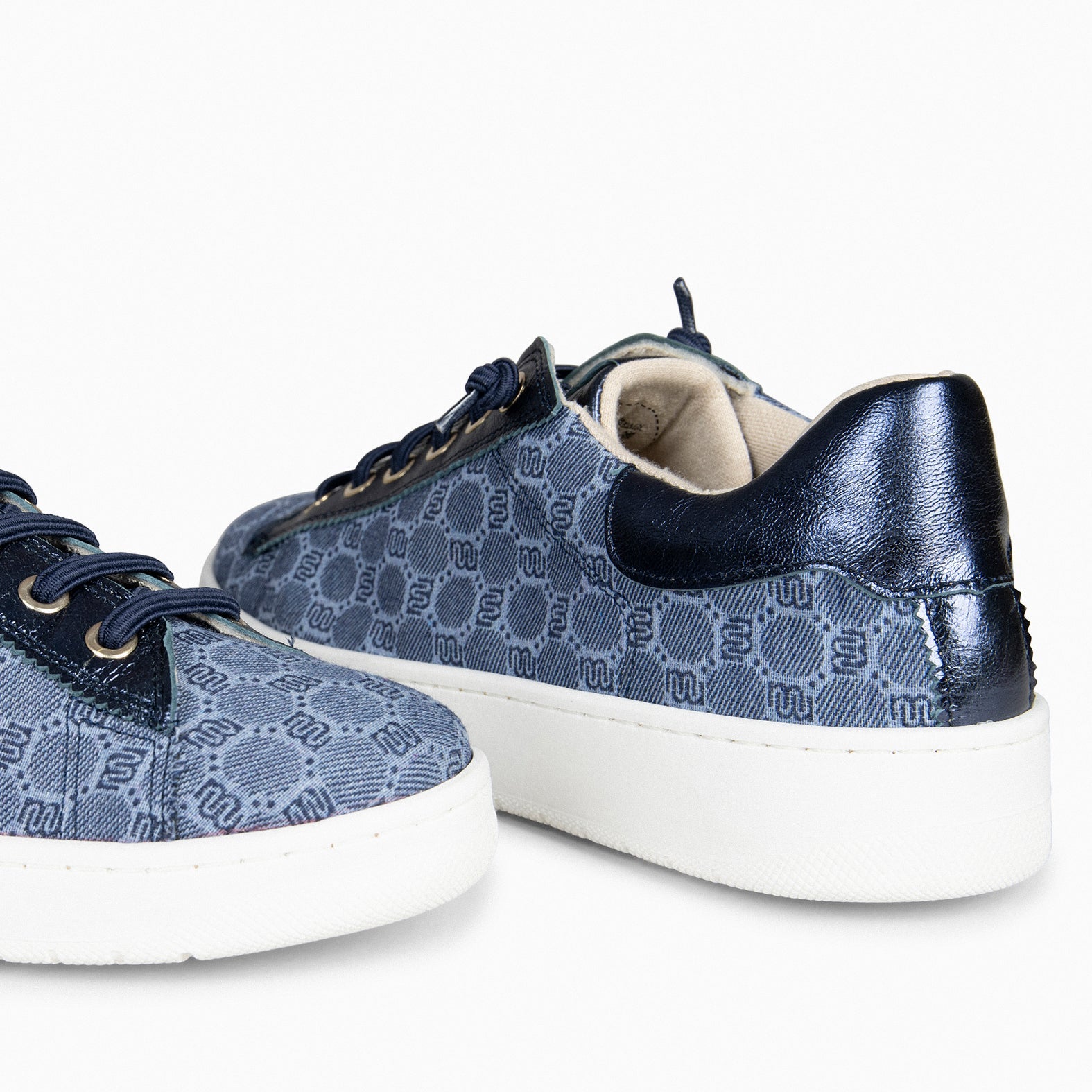 TOULOUSE - Zapatillas cordones elásticos JEANS