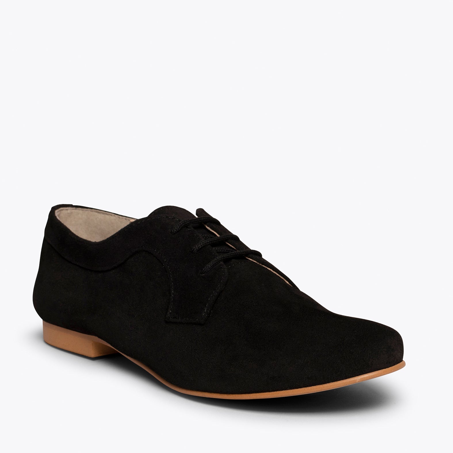 BLUCHER – Zapato con cordones NEGRO de mujer
