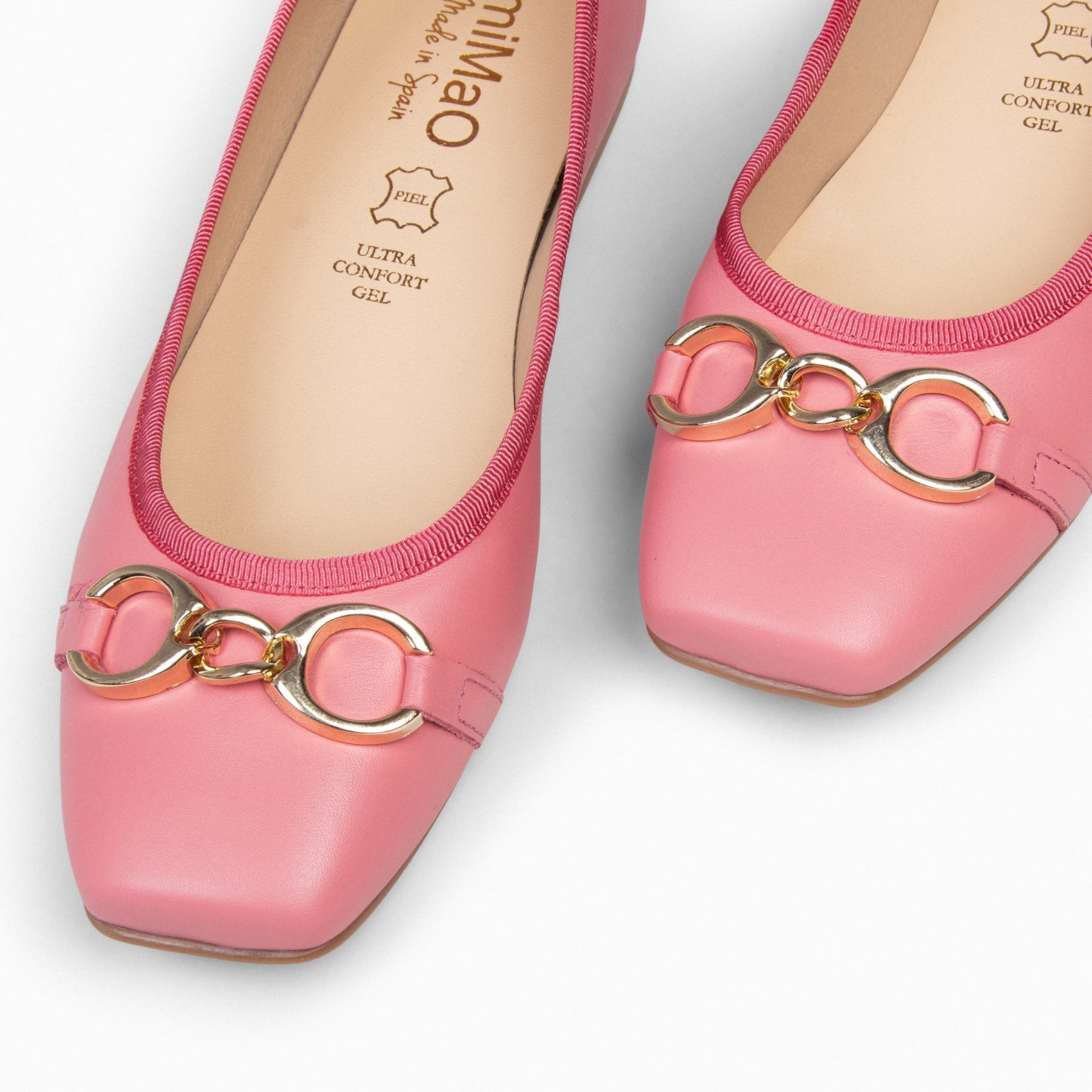 SIMBI - Manoletina con estribo ROSA