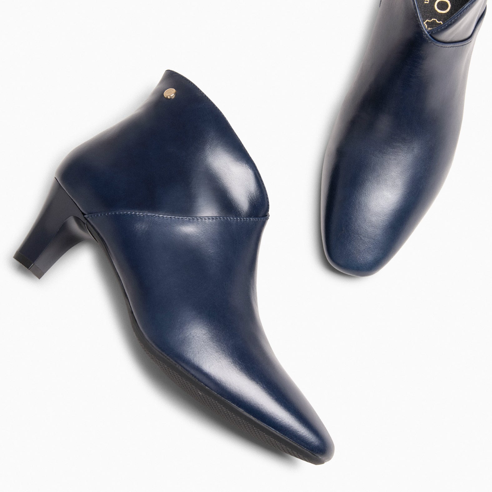 LADY - Botines napa mujer MARINO