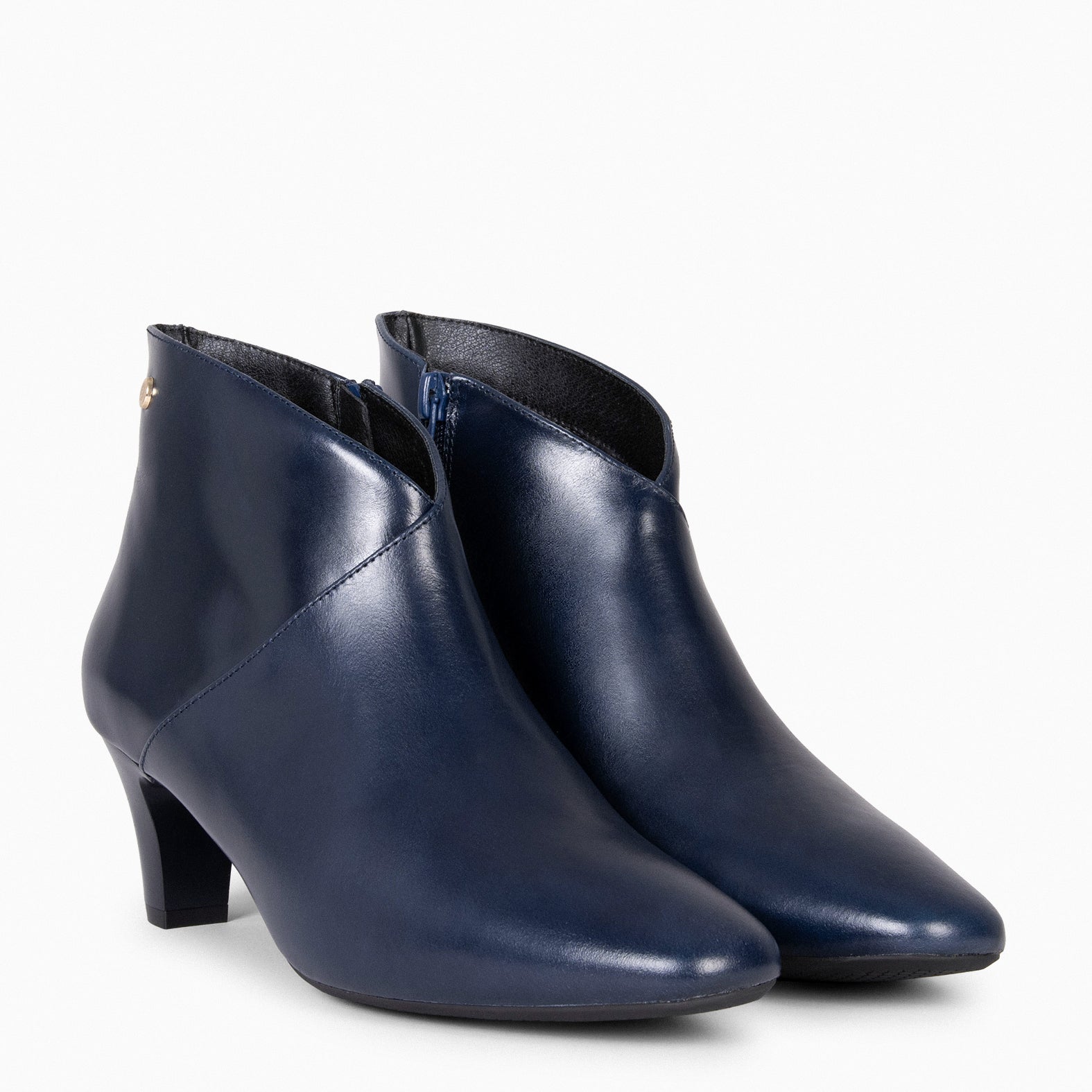 LADY - Botines napa mujer MARINO