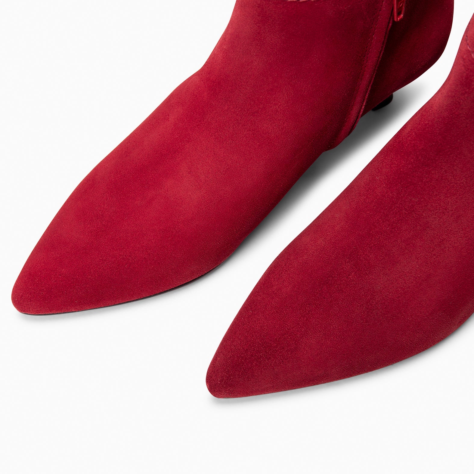 LORD – Botines tacón bajo ROJO