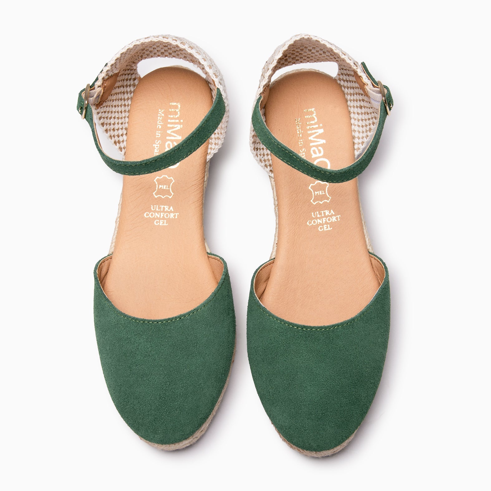 FORNELLS - Cuñas bajas de Esparto VERDE