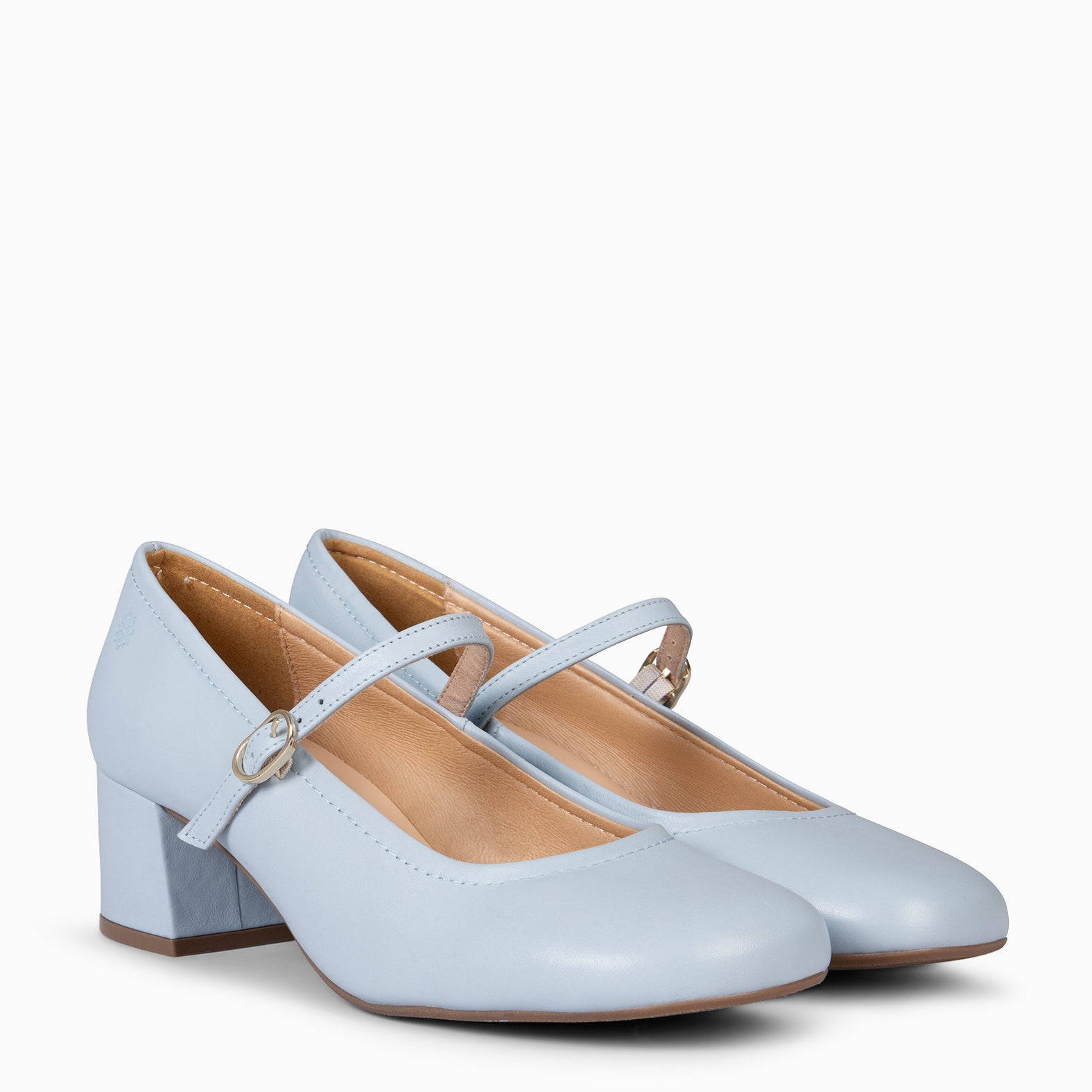 ROSALÍA - MERCEDITAS DE TACÓN ESTILO BARESOFT  AZUL